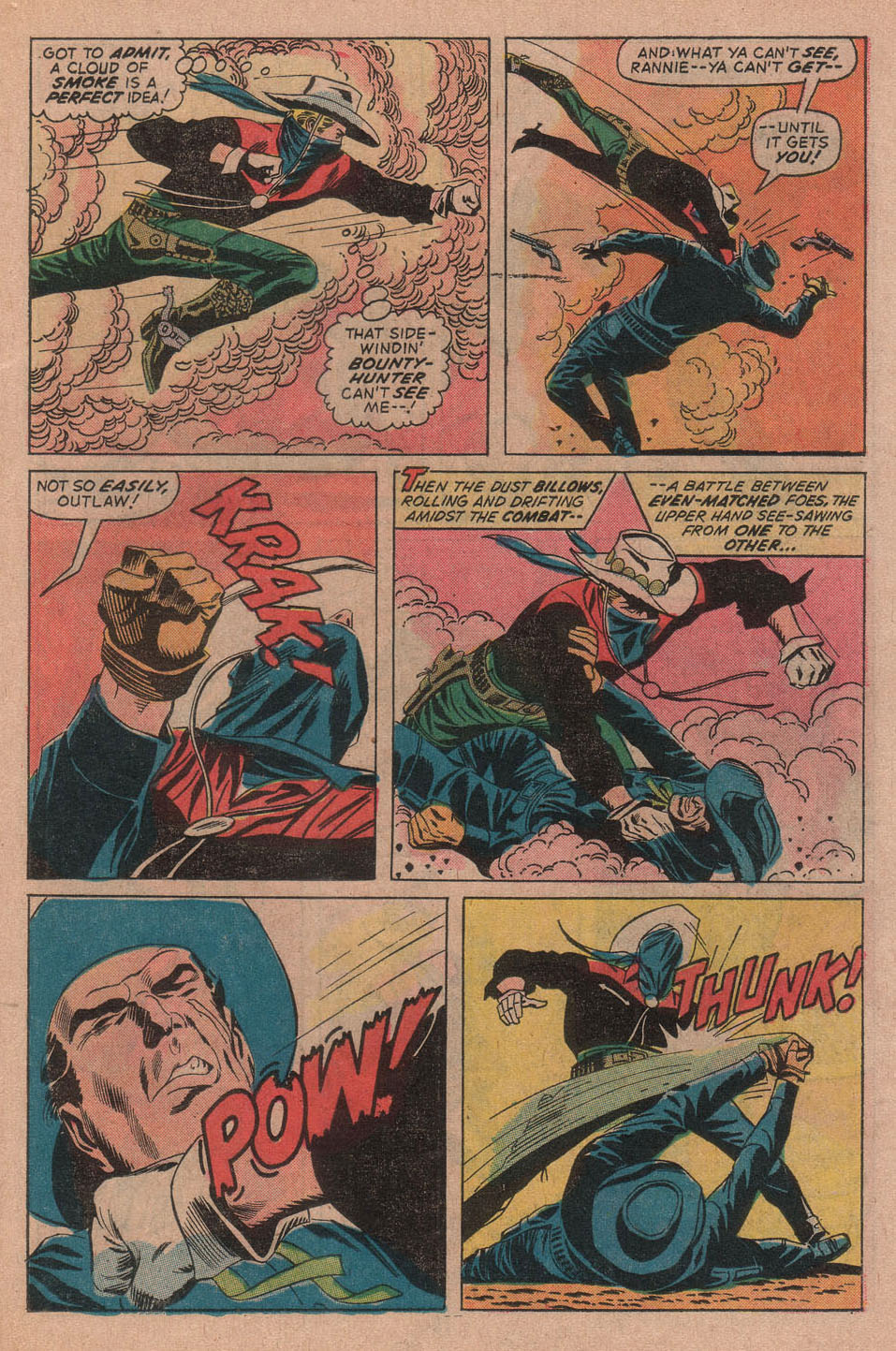 Read online The Outlaw Kid (1970) comic -  Issue #12 - 19
