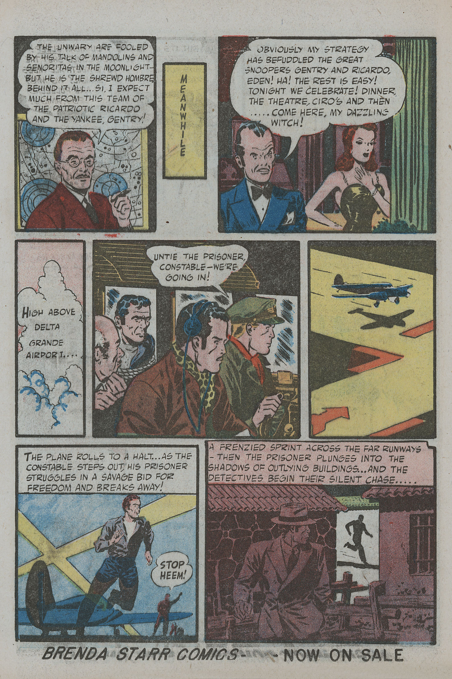 Read online Bruce Gentry comic -  Issue #1 - 24