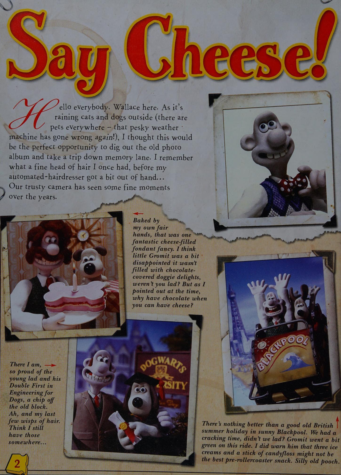 Read online Wallace and Gromit Annual comic -  Issue #2007 - 4