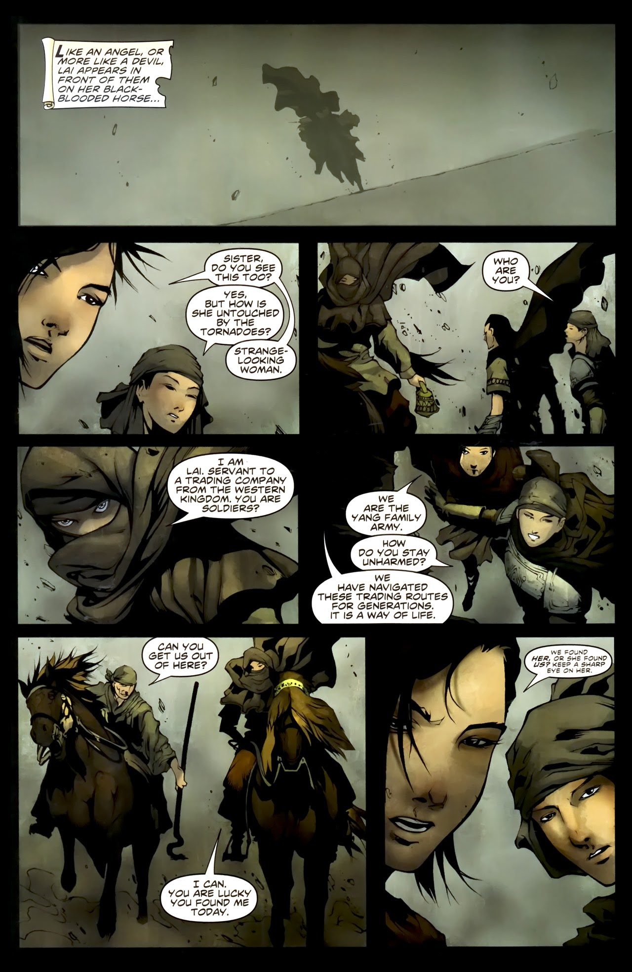 Read online Widow Warriors comic -  Issue #3 - 4