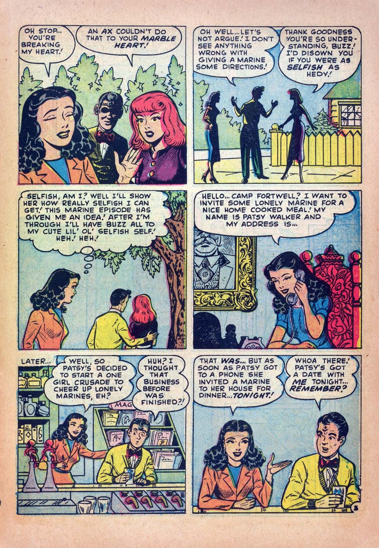 Read online Patsy and Hedy comic -  Issue #1 - 29