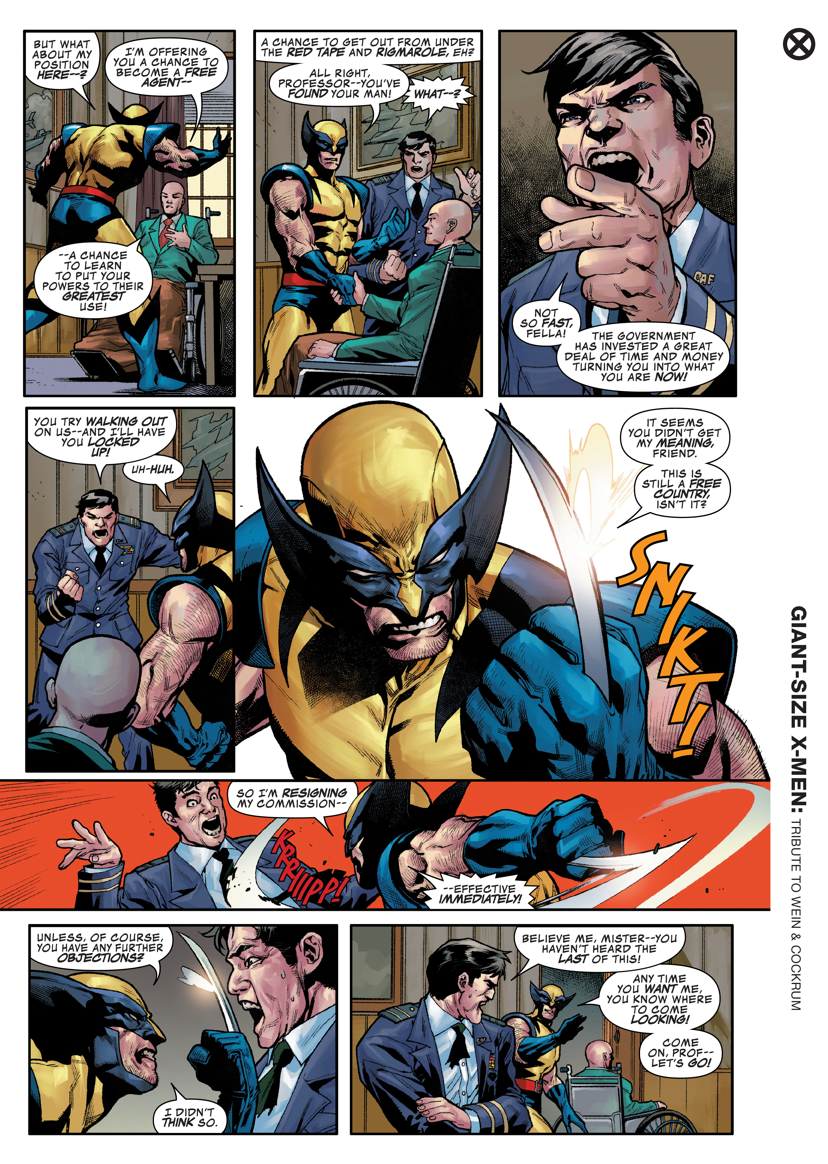 Read online Giant-Size X-Men: Tribute To Wein & Cockrum Gallery Edition comic -  Issue # TPB (Part 1) - 10