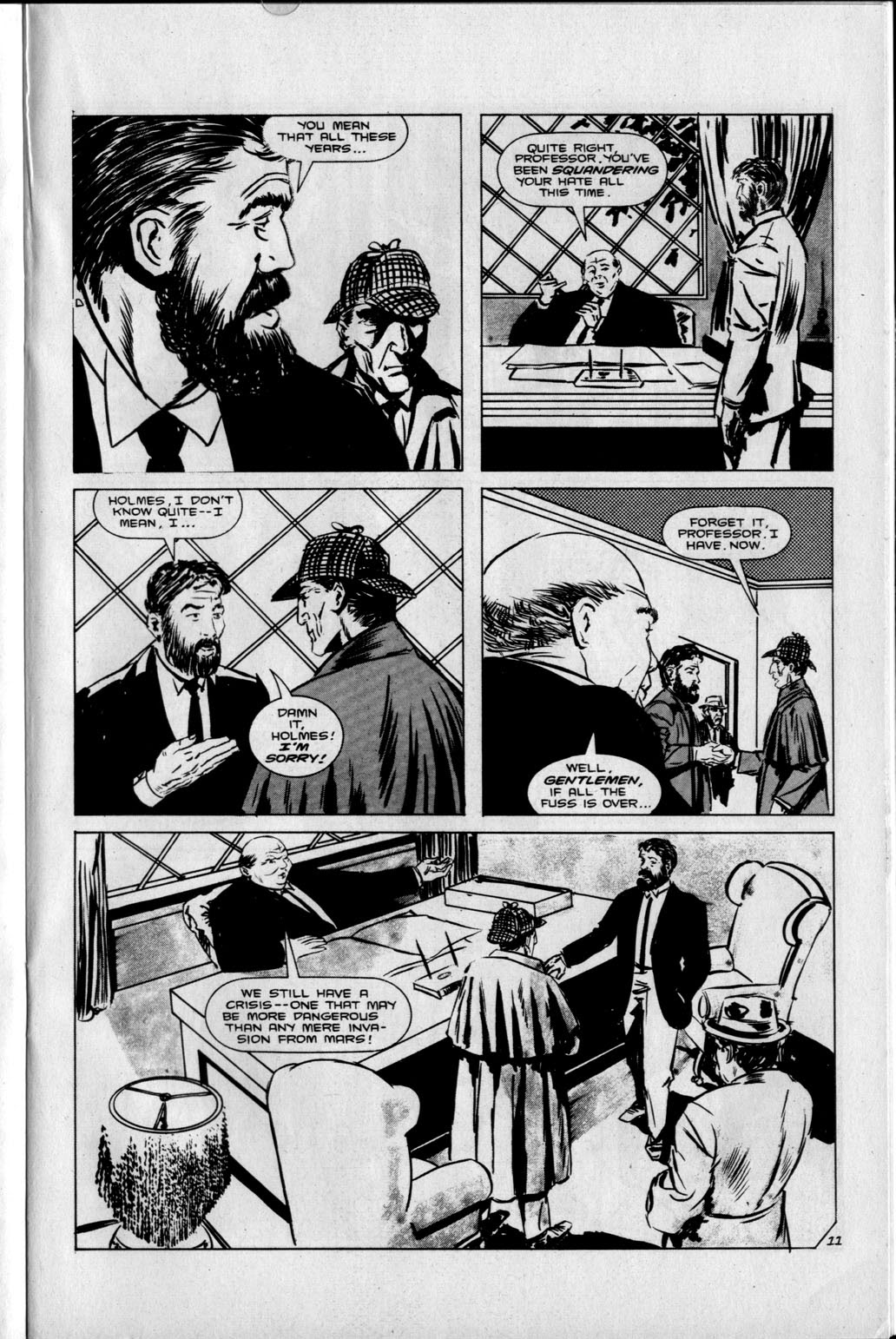Read online Sherlock Holmes in the Case of the Missing Martian comic -  Issue #3 - 13