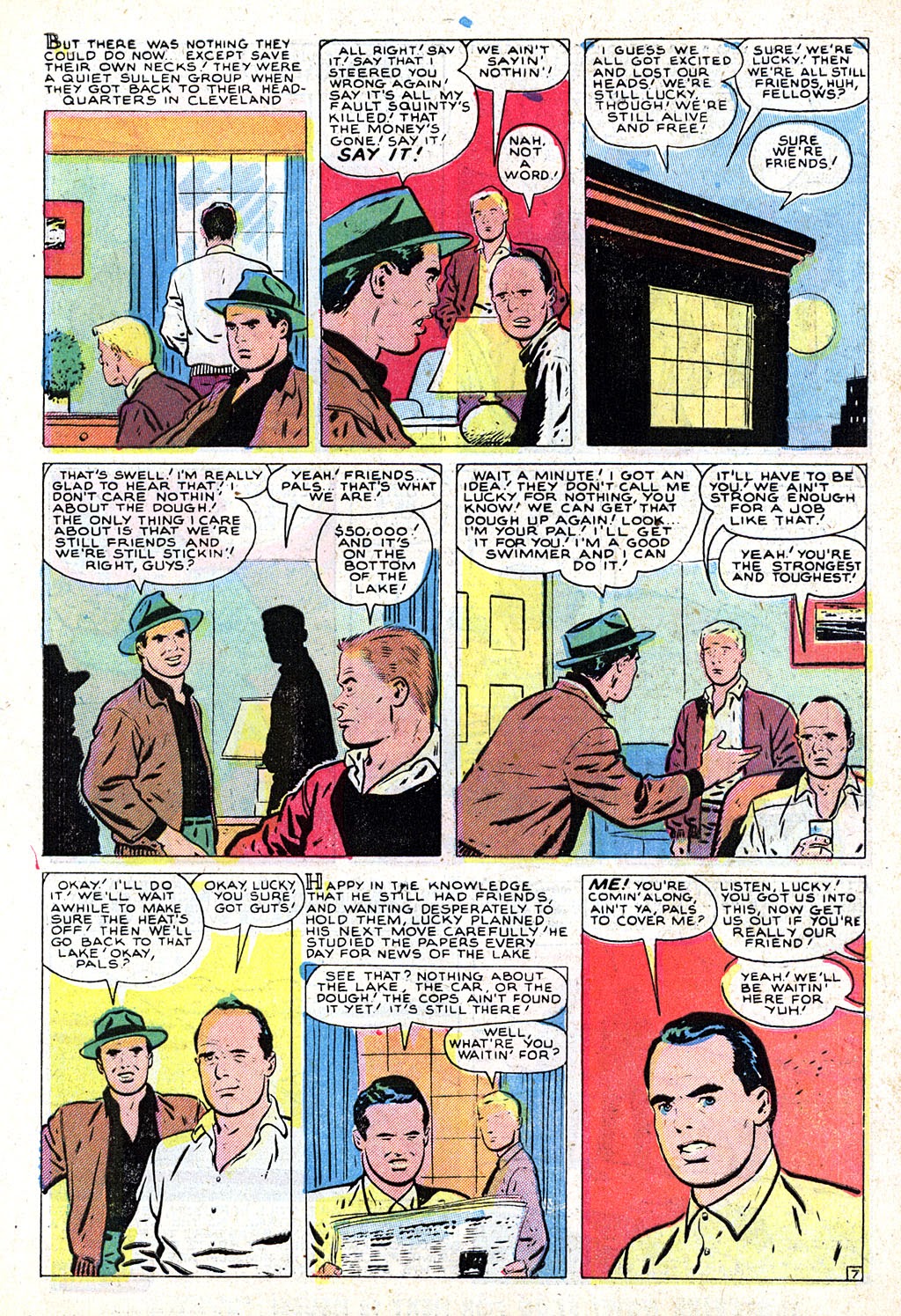 Read online Crime Cases Comics (1951) comic -  Issue #5 - 9