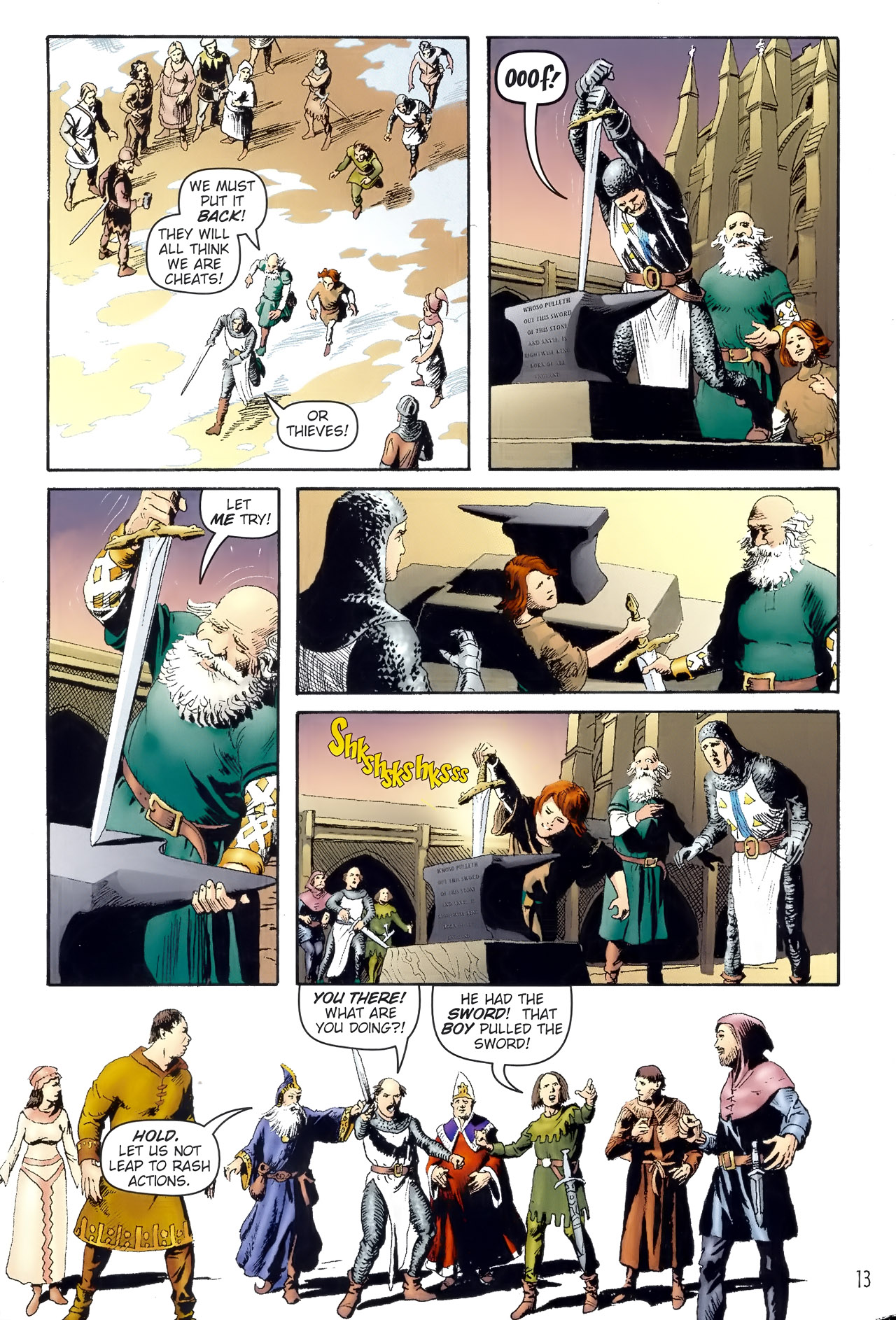 Read online King Arthur - Excalibur Unsheated comic -  Issue # Full - 13