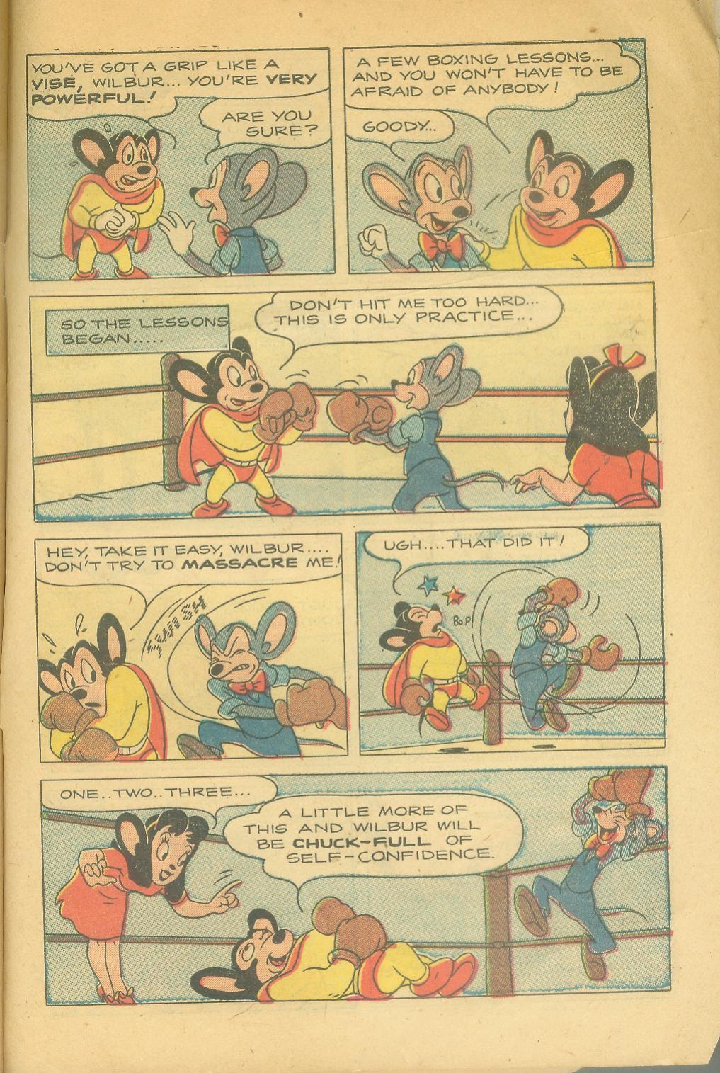Read online Paul Terry's Mighty Mouse Comics comic -  Issue #49 - 29