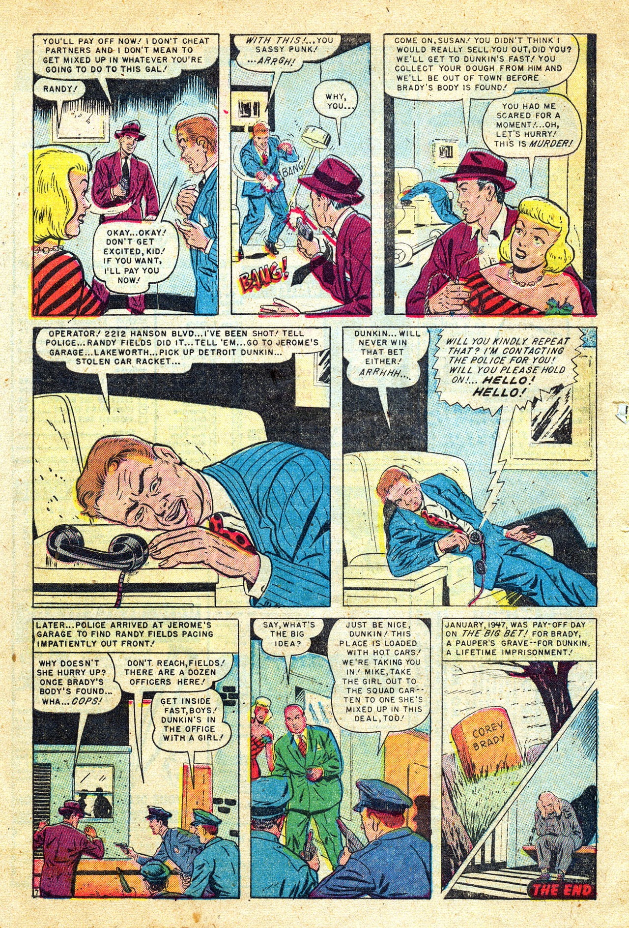 Read online Crime Can't Win comic -  Issue #1 - 32