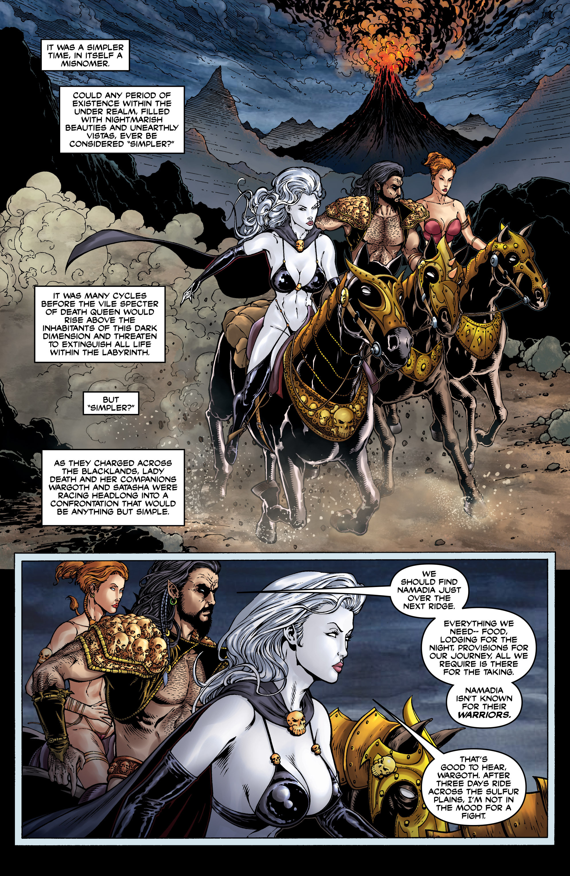 Read online Lady Death Origins comic -  Issue #13 - 3