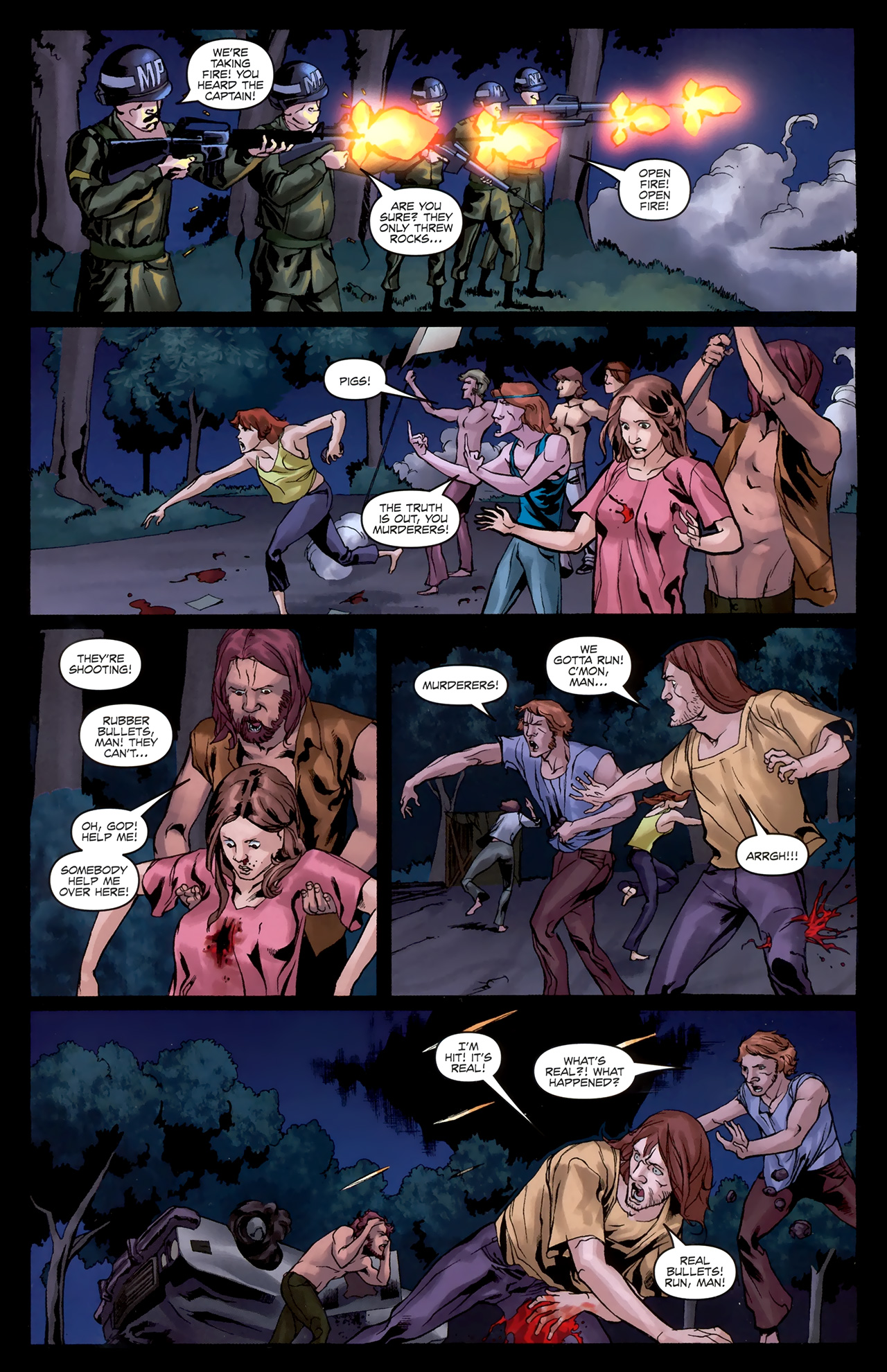 Read online Night Of The Living Dead (V2) comic -  Issue #4 - 5