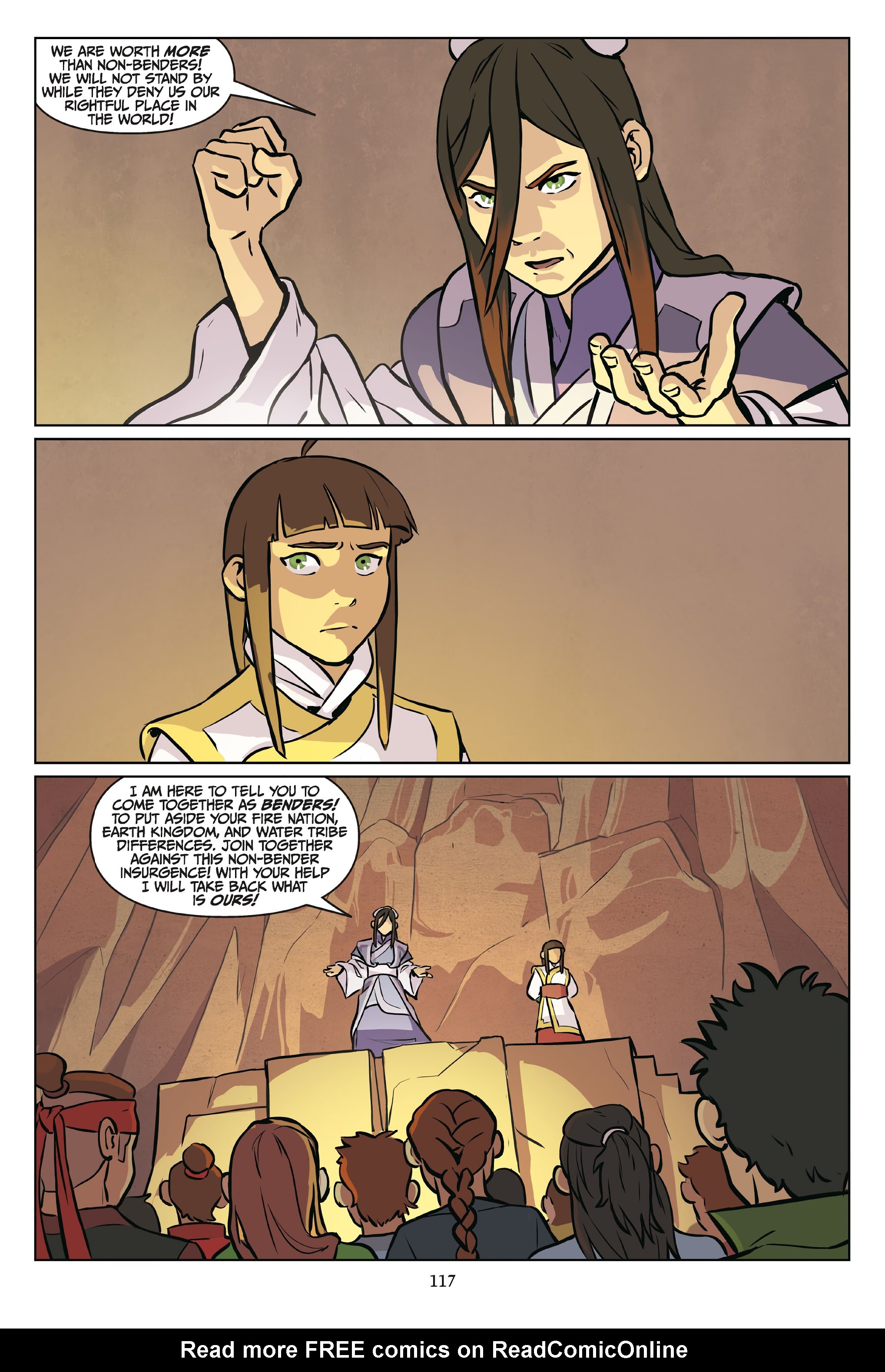 Read online Nickelodeon Avatar: The Last Airbender - Imbalance comic -  Issue # _Omnibus (Part 2) - 18