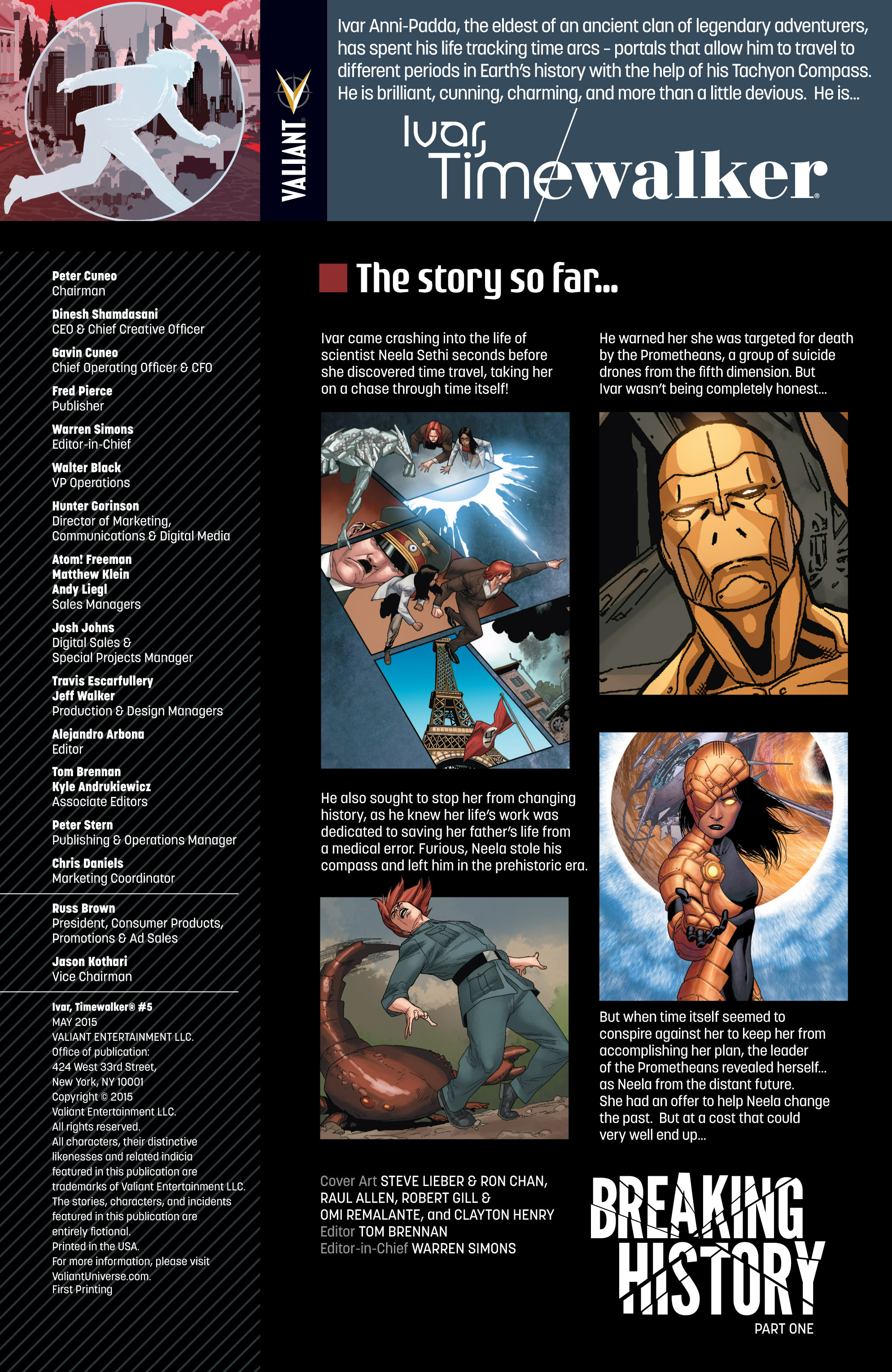 Read online Ivar, Timewalker comic -  Issue #5 - 2