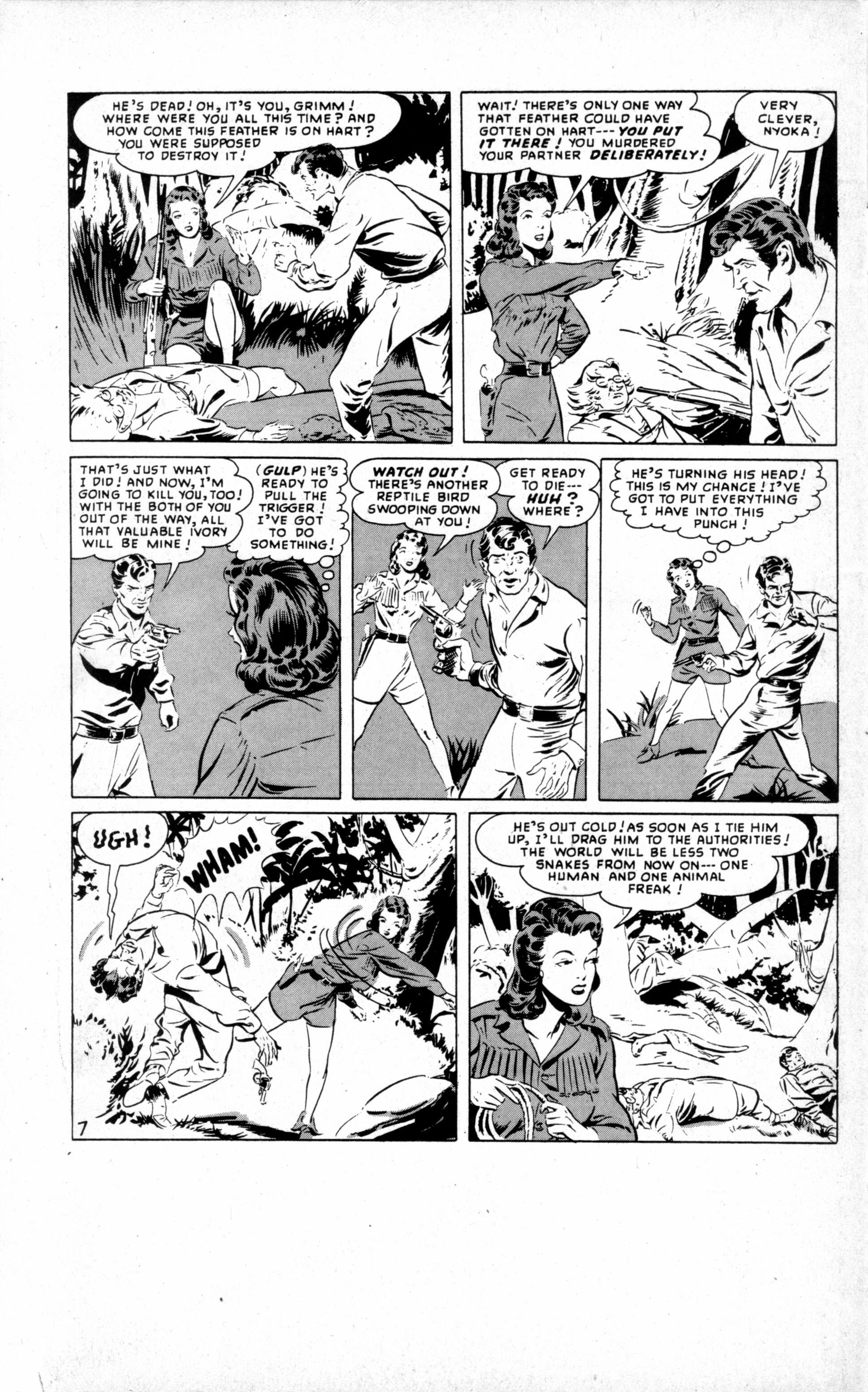 Read online Jungle Girls (1988) comic -  Issue #10 - 34