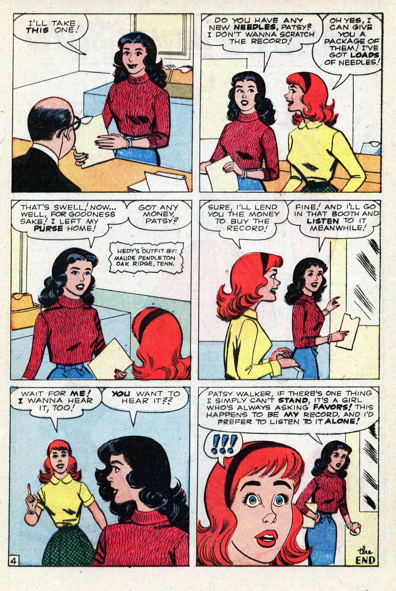 Read online Patsy and Hedy comic -  Issue #75 - 17