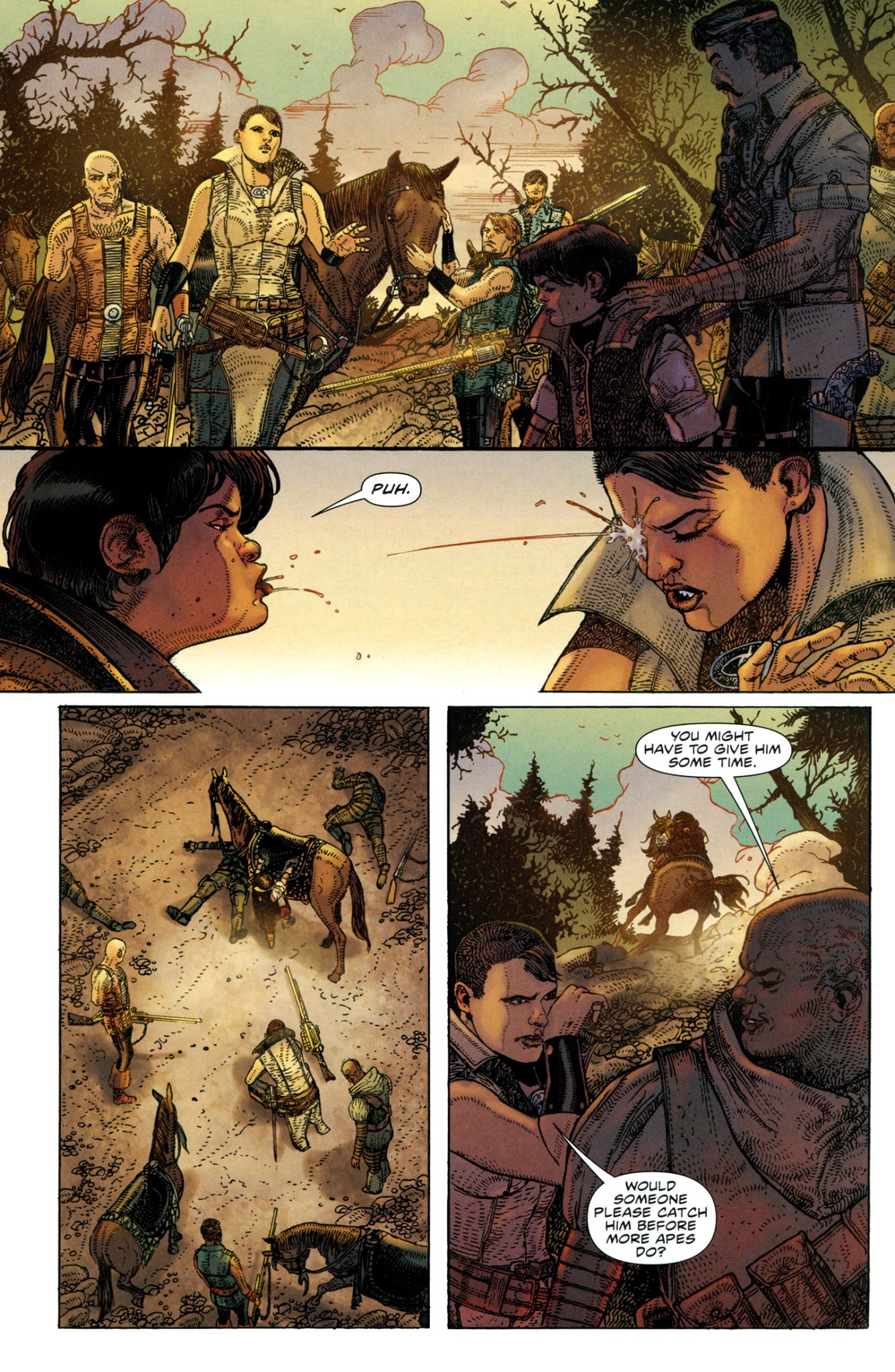 Read online Planet of the Apes (2011) comic -  Issue #15 - 18