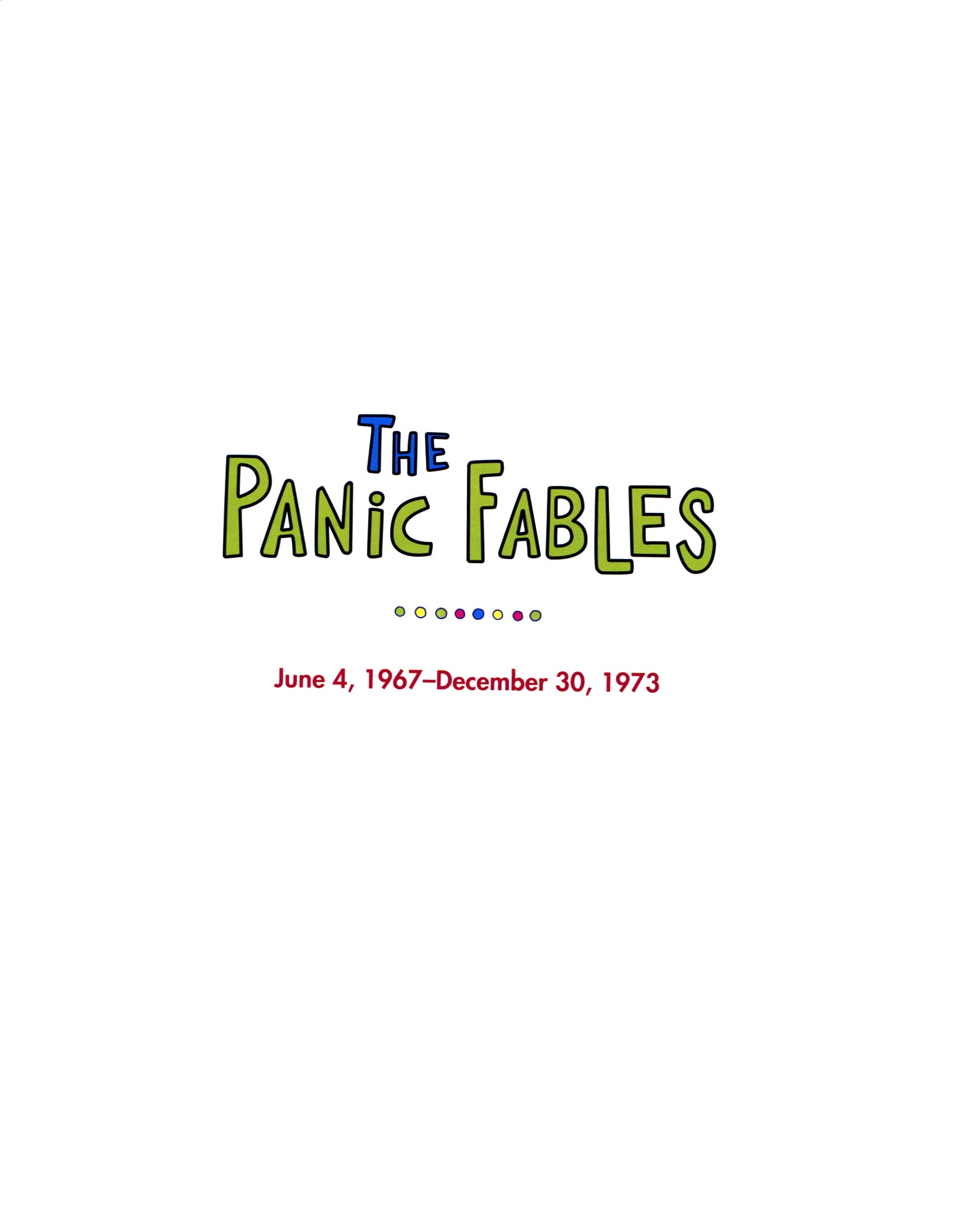 Read online The Panic Fables: Mystic Teachings and Initiatory Tales comic -  Issue # TPB (Part 1) - 15