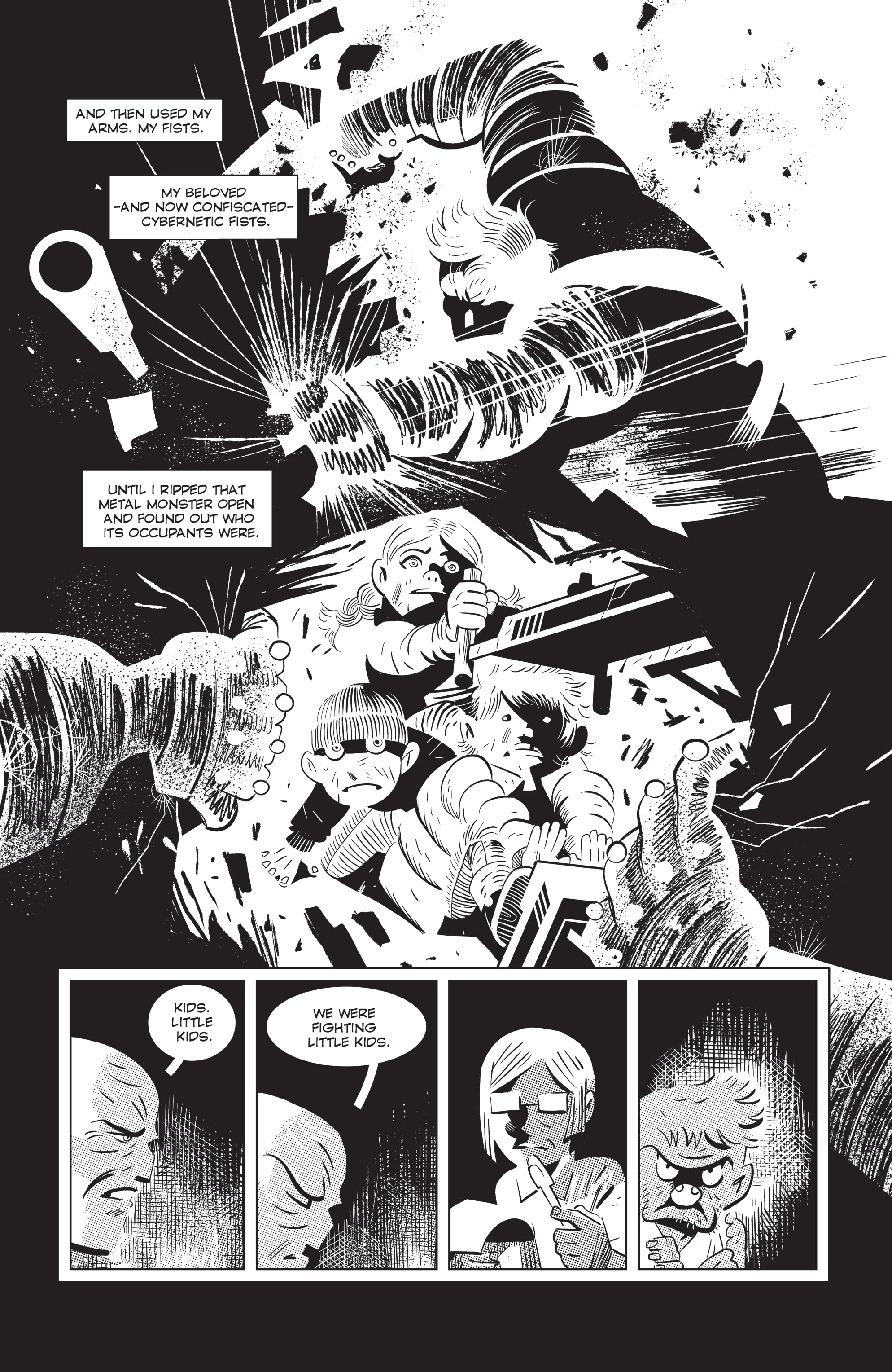 Read online Until My Knuckles Bleed: One Deadly Shot comic -  Issue # Full - 16