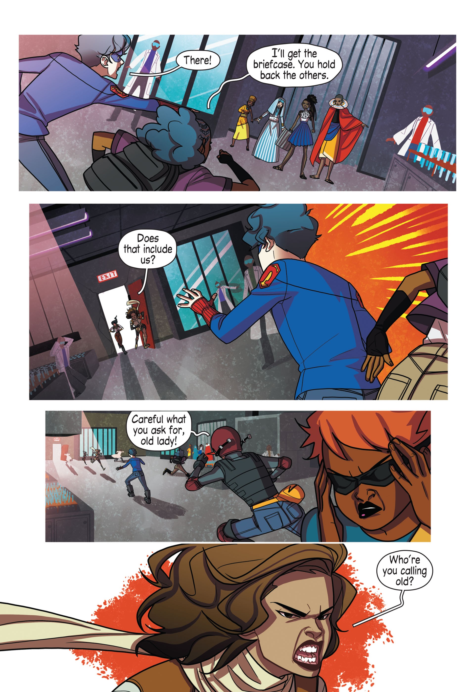 Read online Super Sons: Escape to Landis comic -  Issue # TPB (Part 2) - 10
