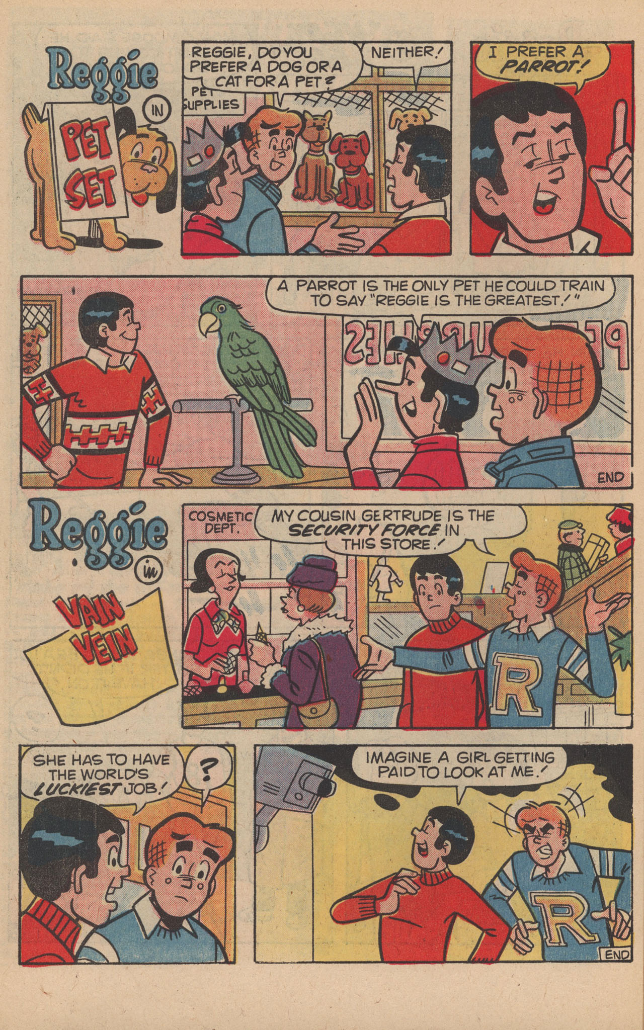 Read online Reggie's Wise Guy Jokes comic -  Issue #46 - 30