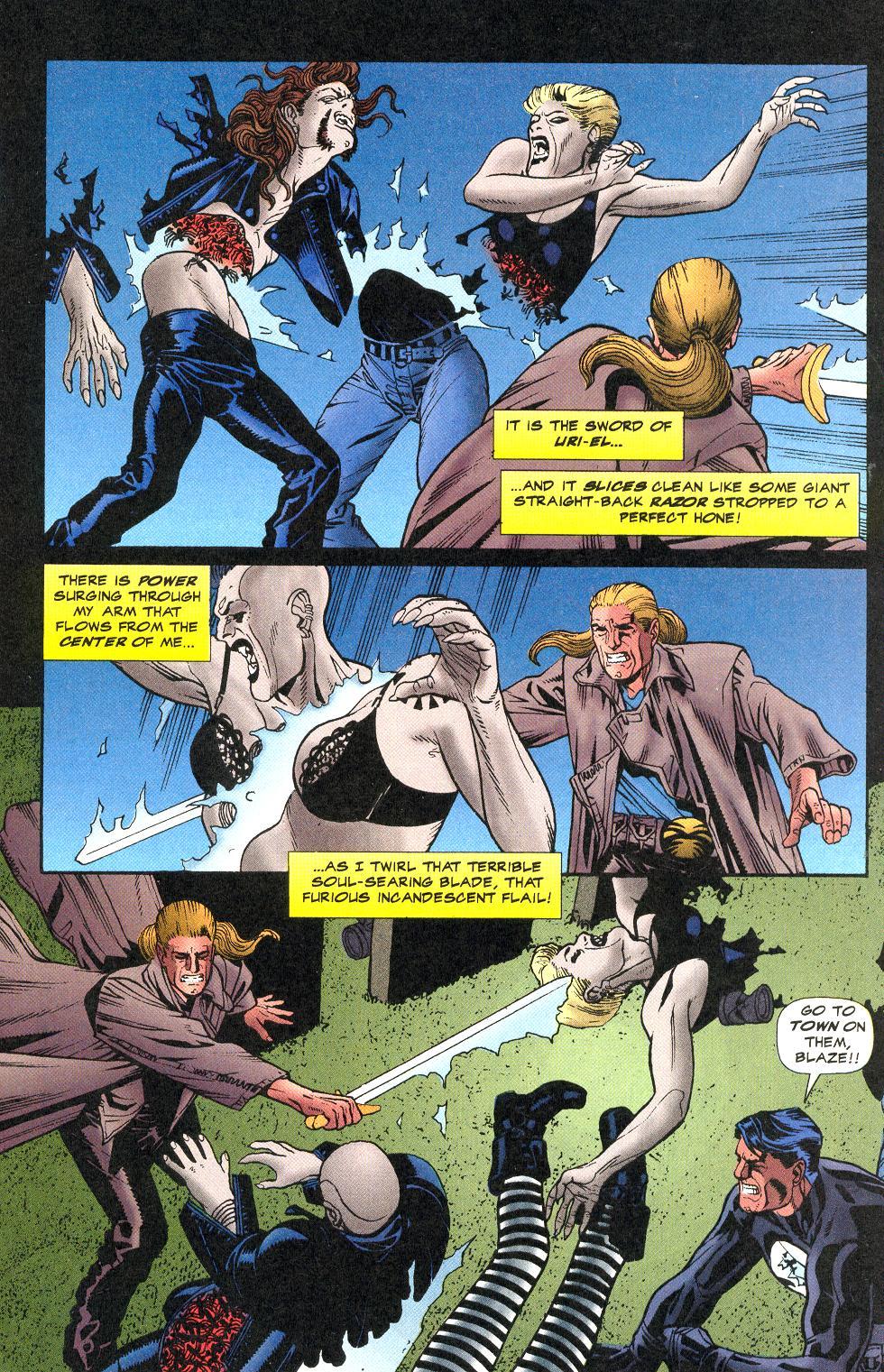 Read online Blaze comic -  Issue #12 - 14