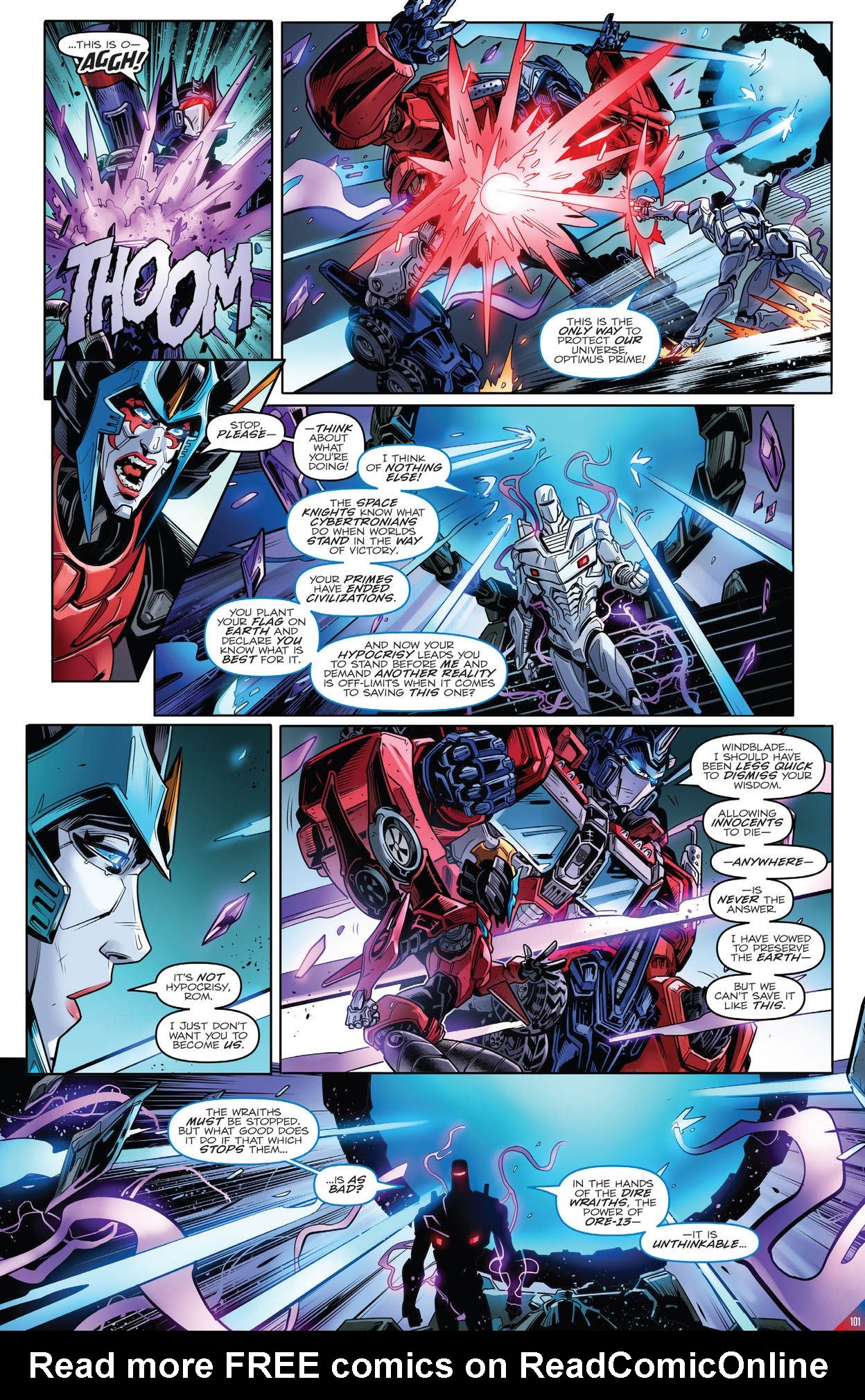 Read online Transformers: The IDW Collection Phase Three comic -  Issue # TPB 1 (Part 1) - 99
