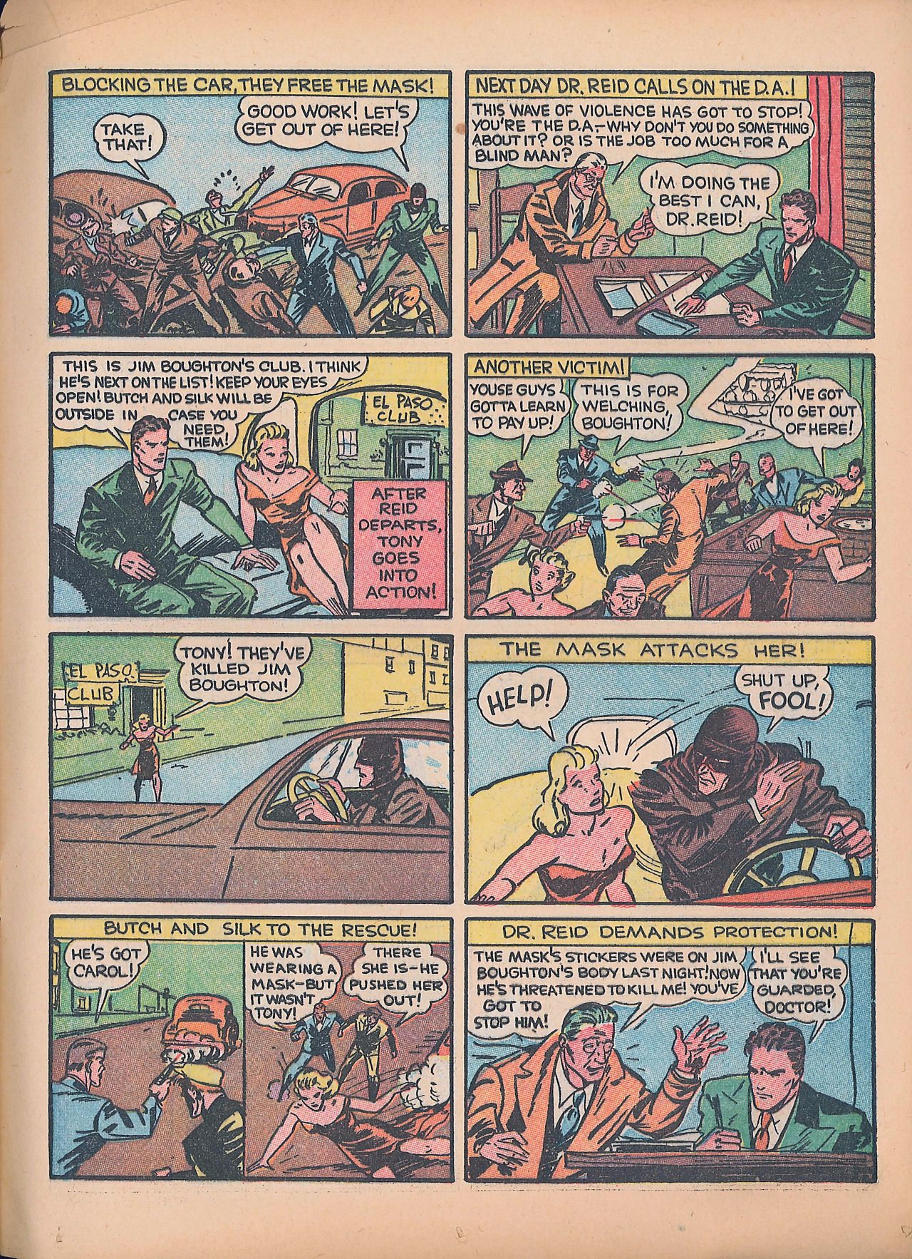 Read online Exciting Comics comic -  Issue #4 - 25