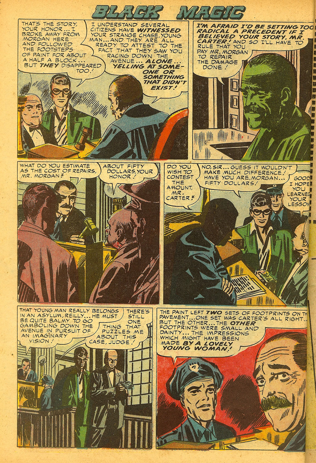 Read online Black Magic (1950) comic -  Issue #7 - 16