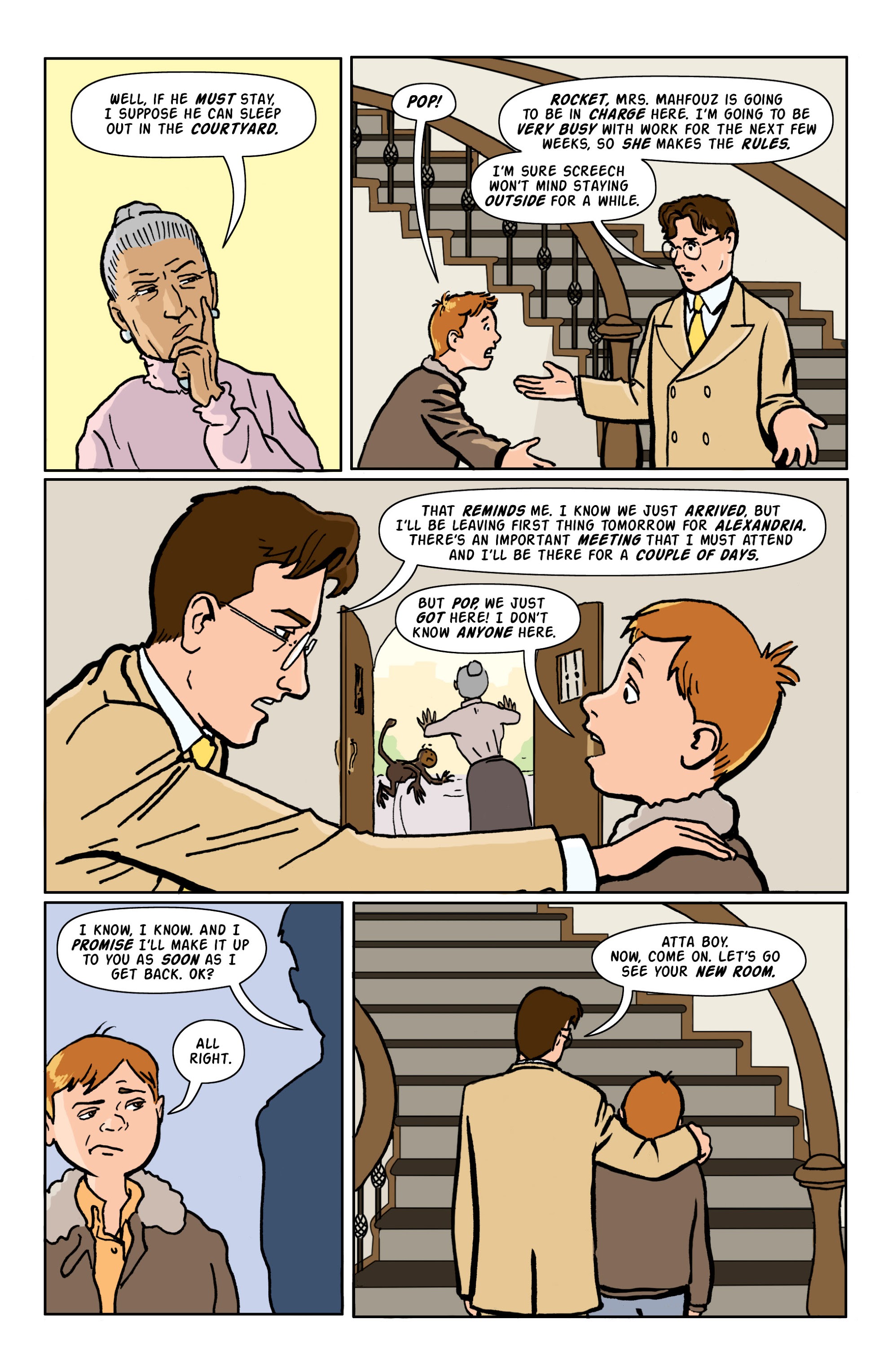 Read online Rocket Robinson and the Pharaoh's Fortune comic -  Issue # TPB (Part 1) - 23