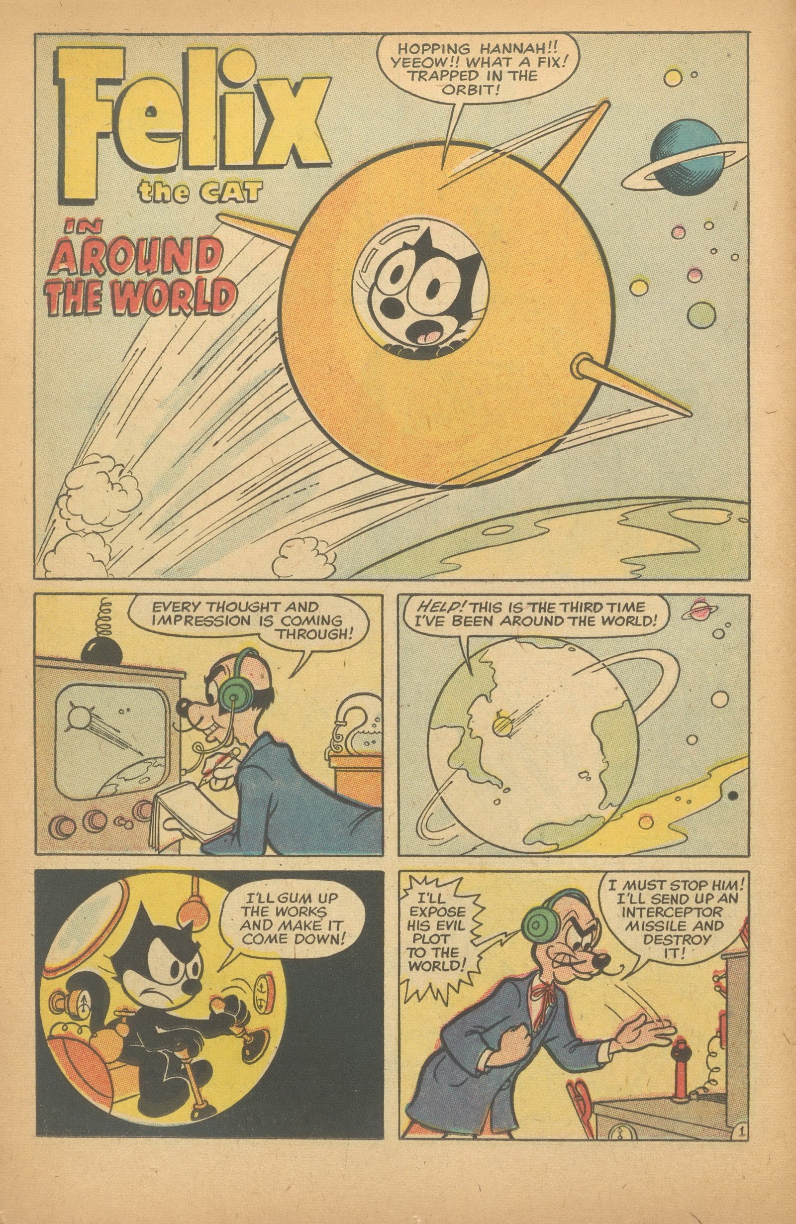 Read online Felix the Cat (1955) comic -  Issue #92 - 12