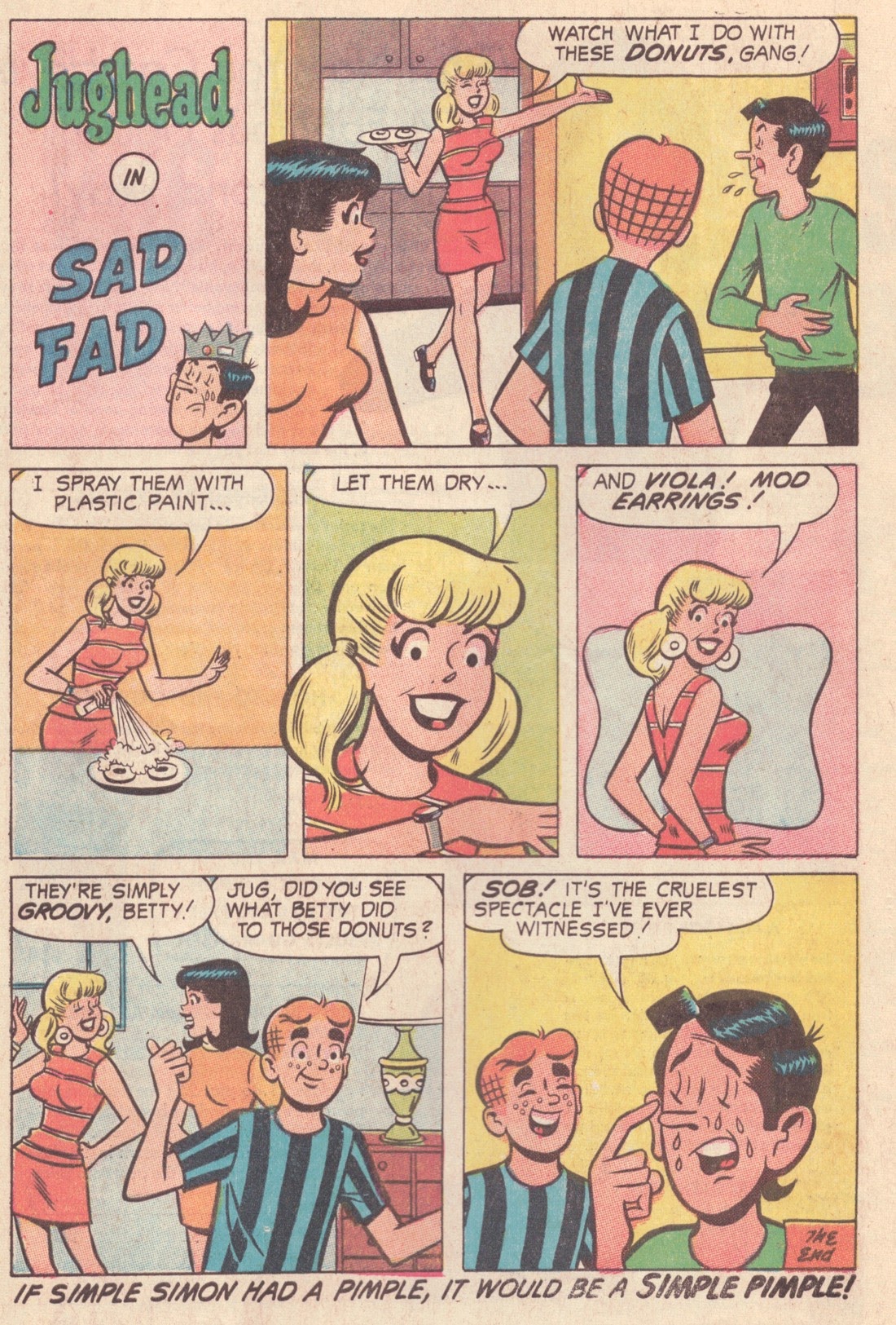 Read online Jughead's Jokes comic -  Issue #9 - 65