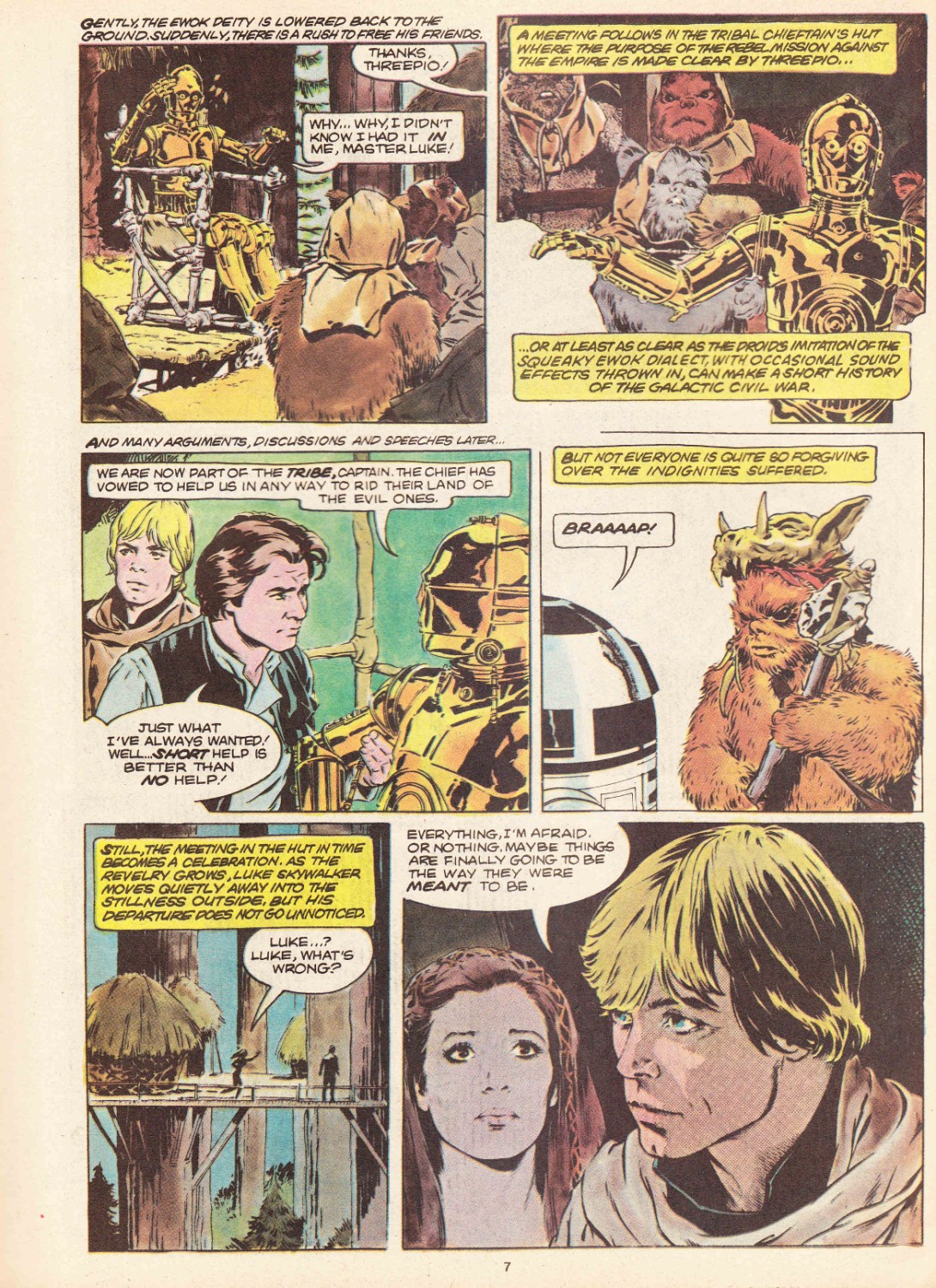 Read online Return of the Jedi comic -  Issue #6 - 7