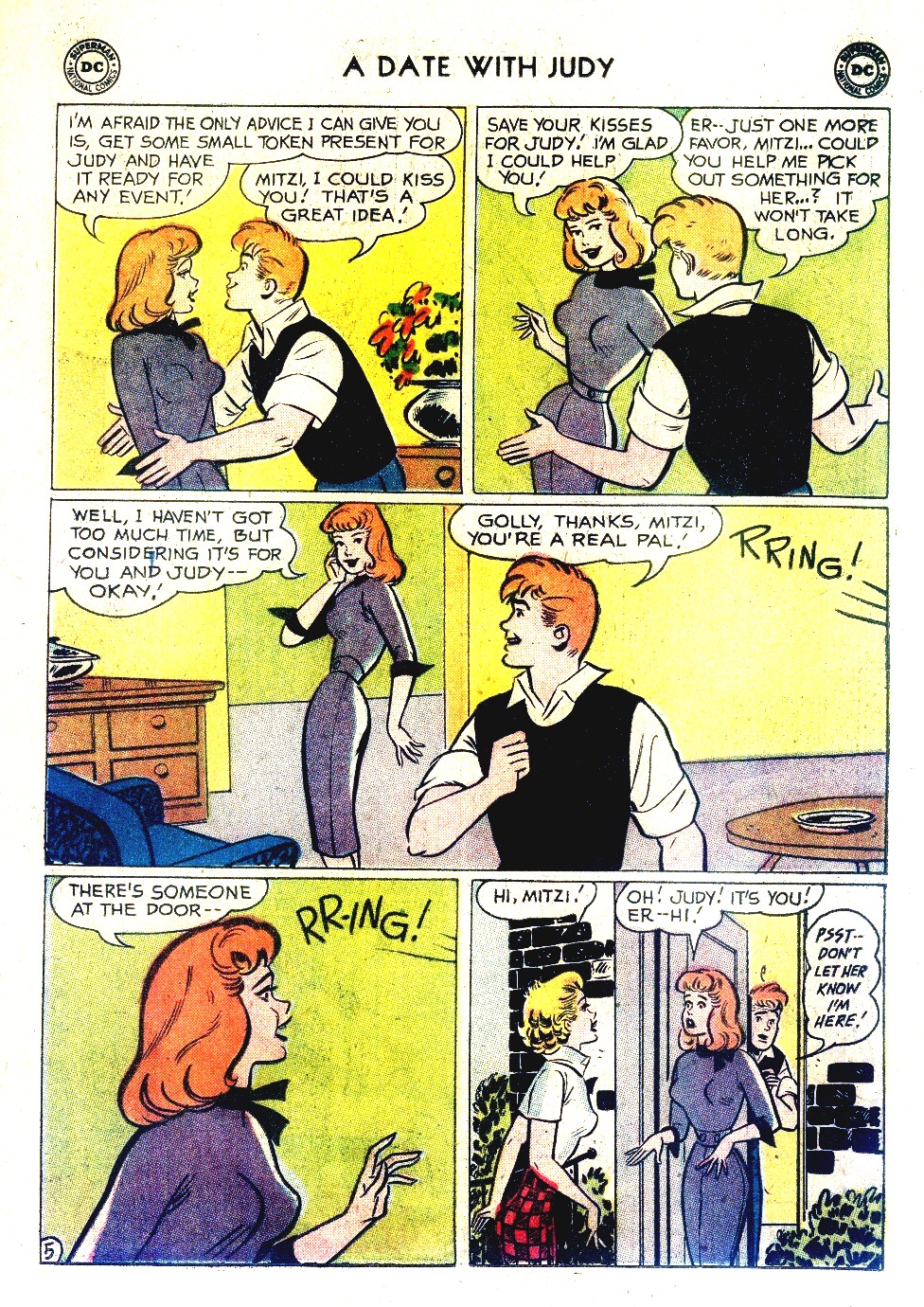 Read online A Date with Judy comic -  Issue #78 - 7