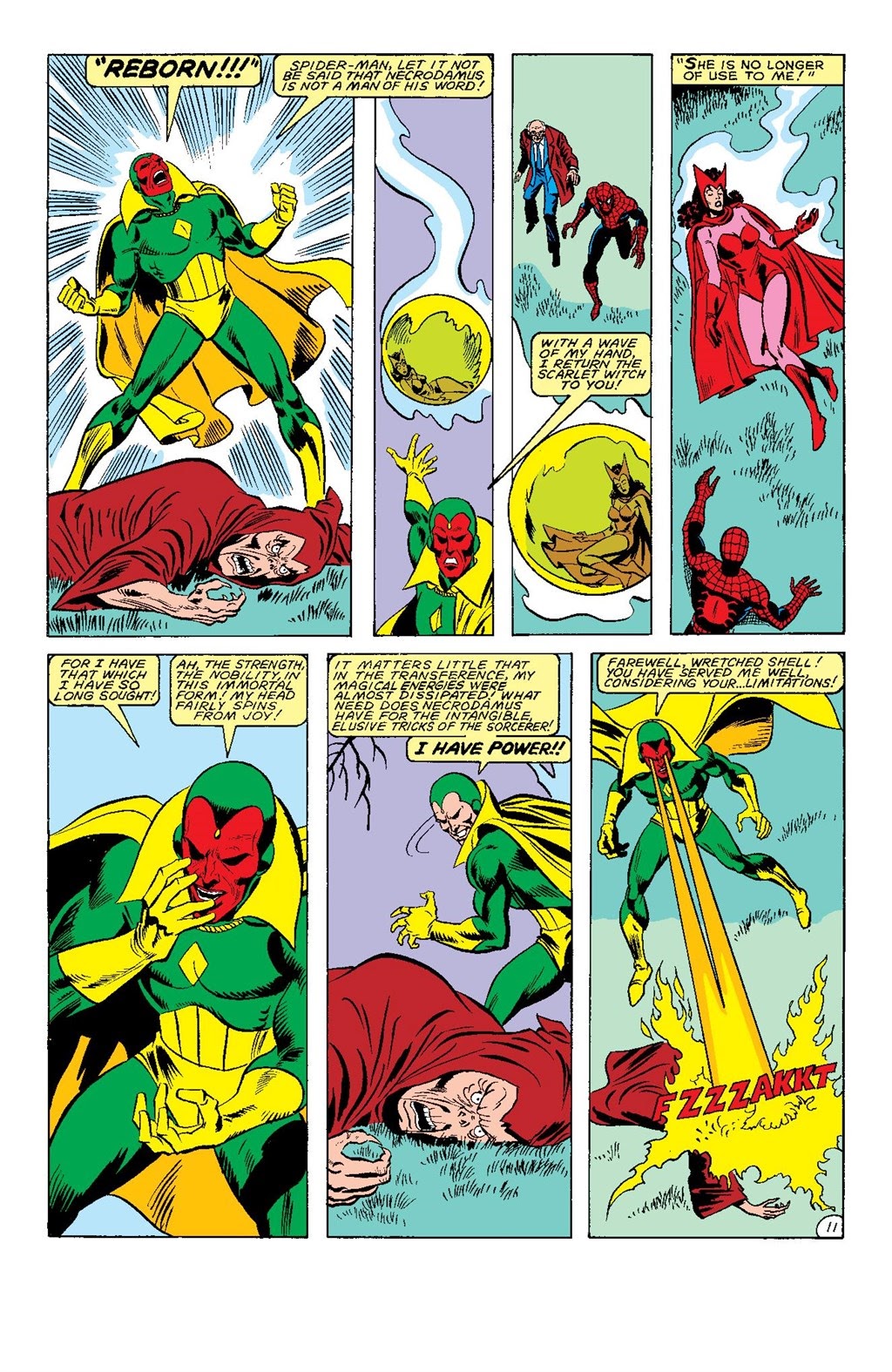 Read online Marvel-Verse (2020) comic -  Issue # Wanda and Vision - 97