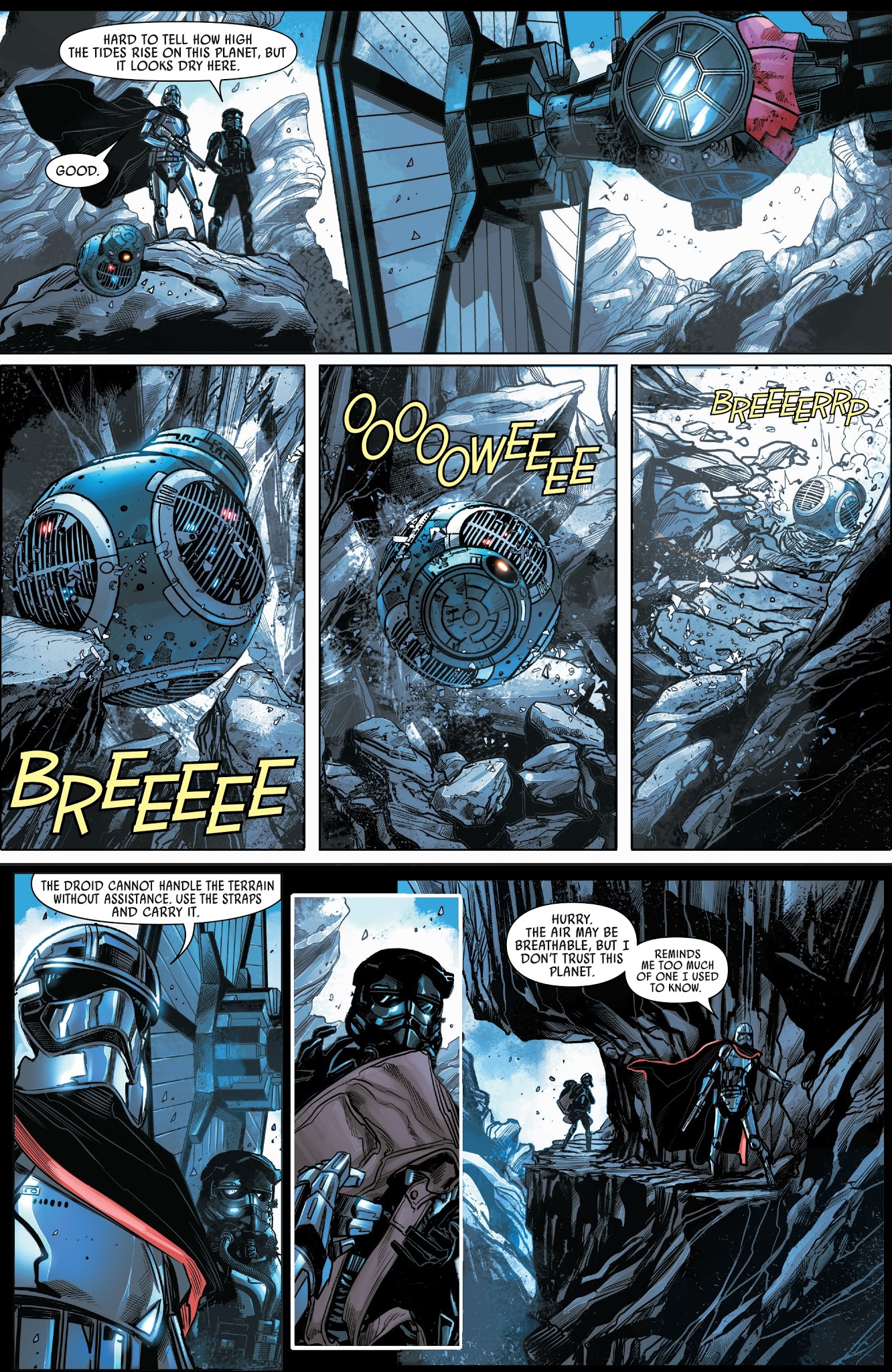 Read online Journey to Star Wars: The Last Jedi - Captain Phasma comic -  Issue #2 - 6