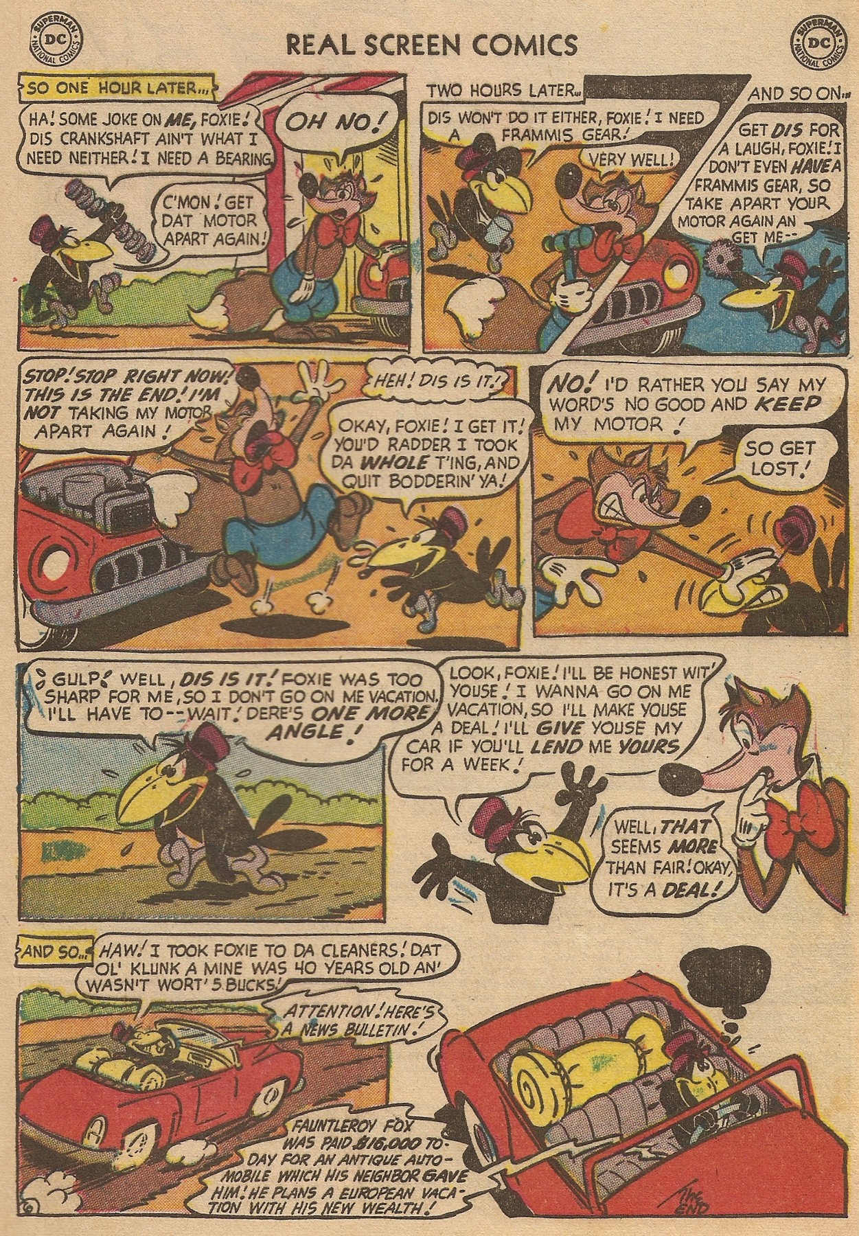 Read online Real Screen Comics comic -  Issue #70 - 33