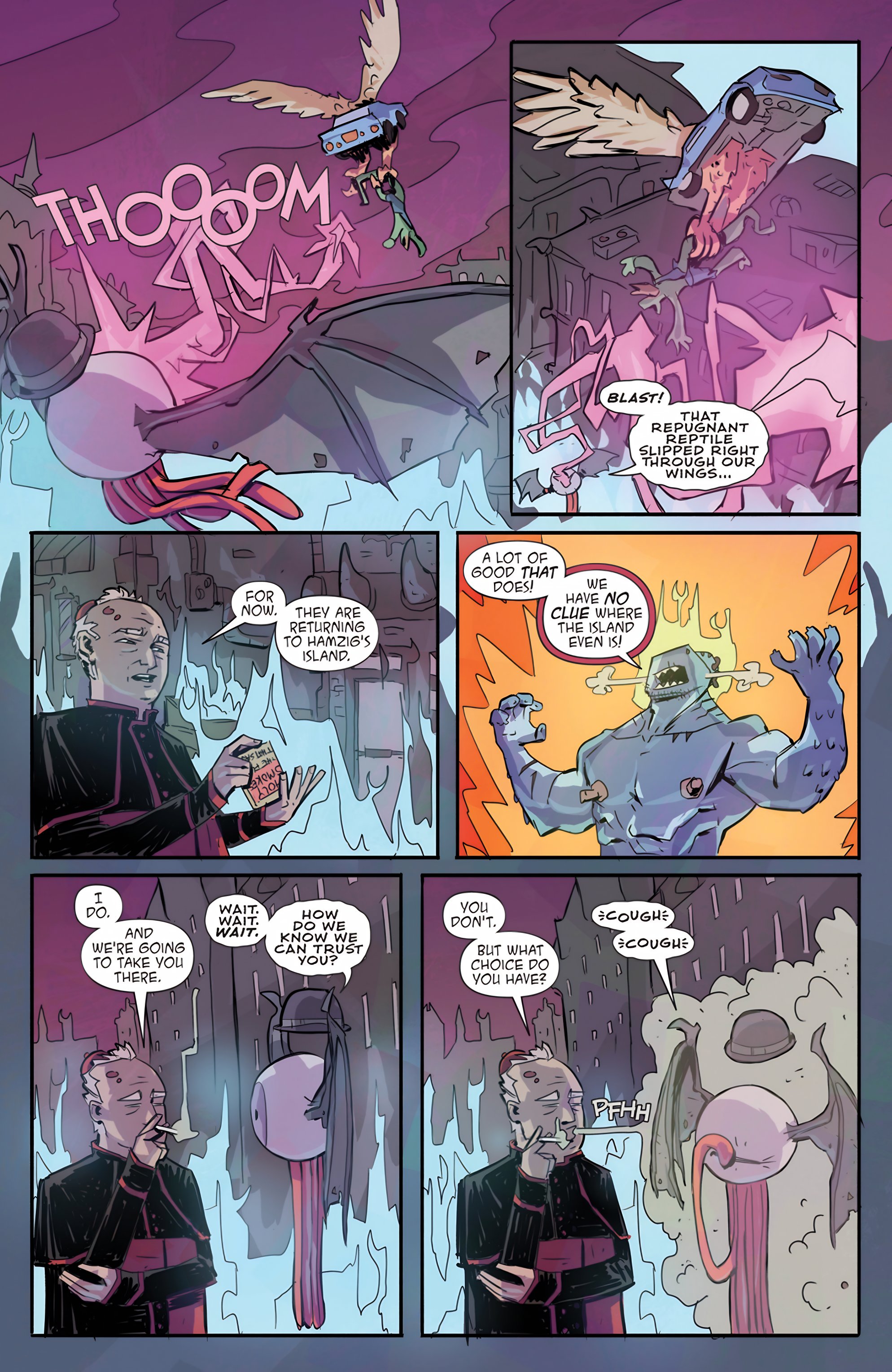Read online Metalshark Bro: Assault On Hamzig Island comic -  Issue # TPB - 59