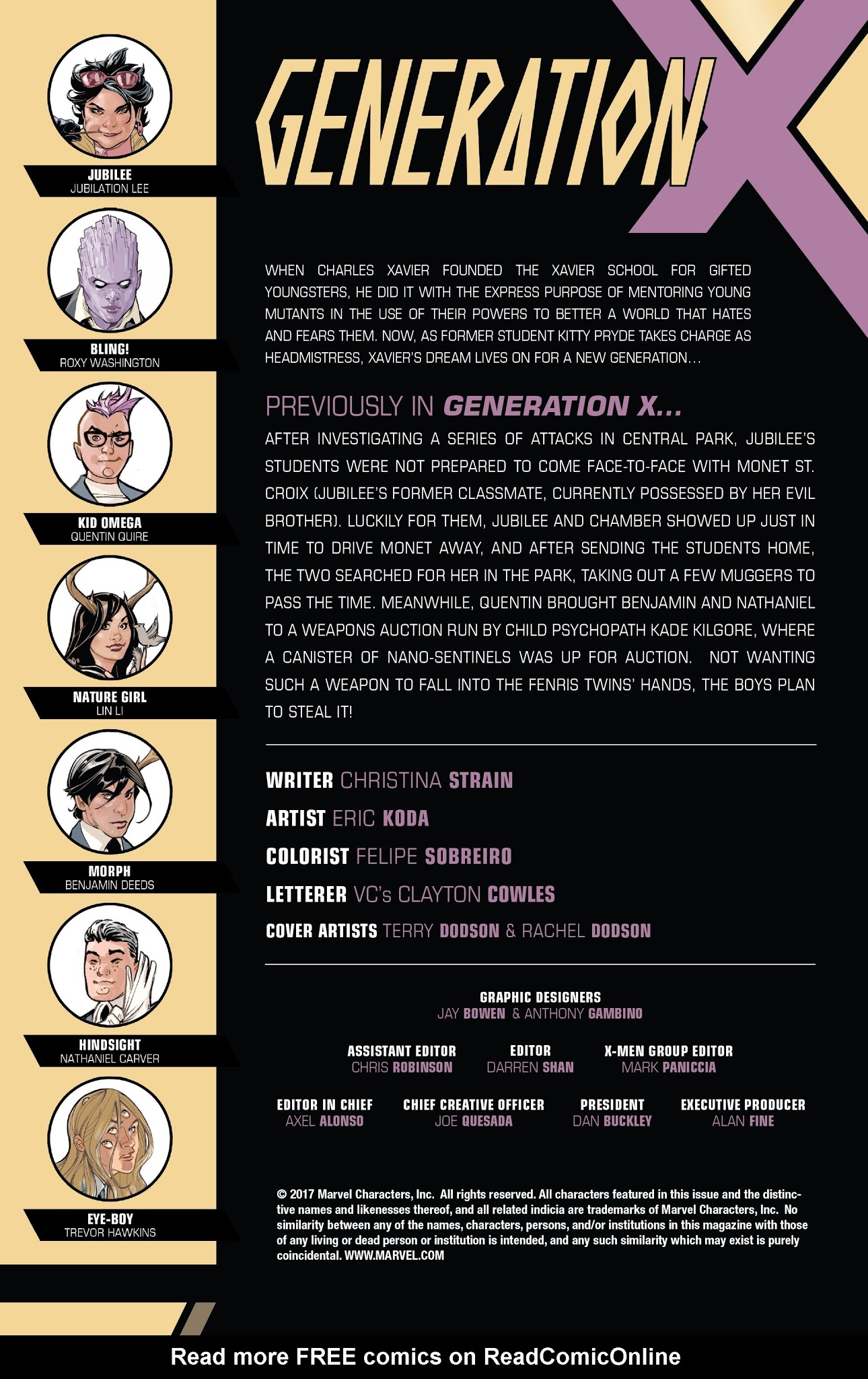 Read online Generation X (2017) comic -  Issue #7 - 2