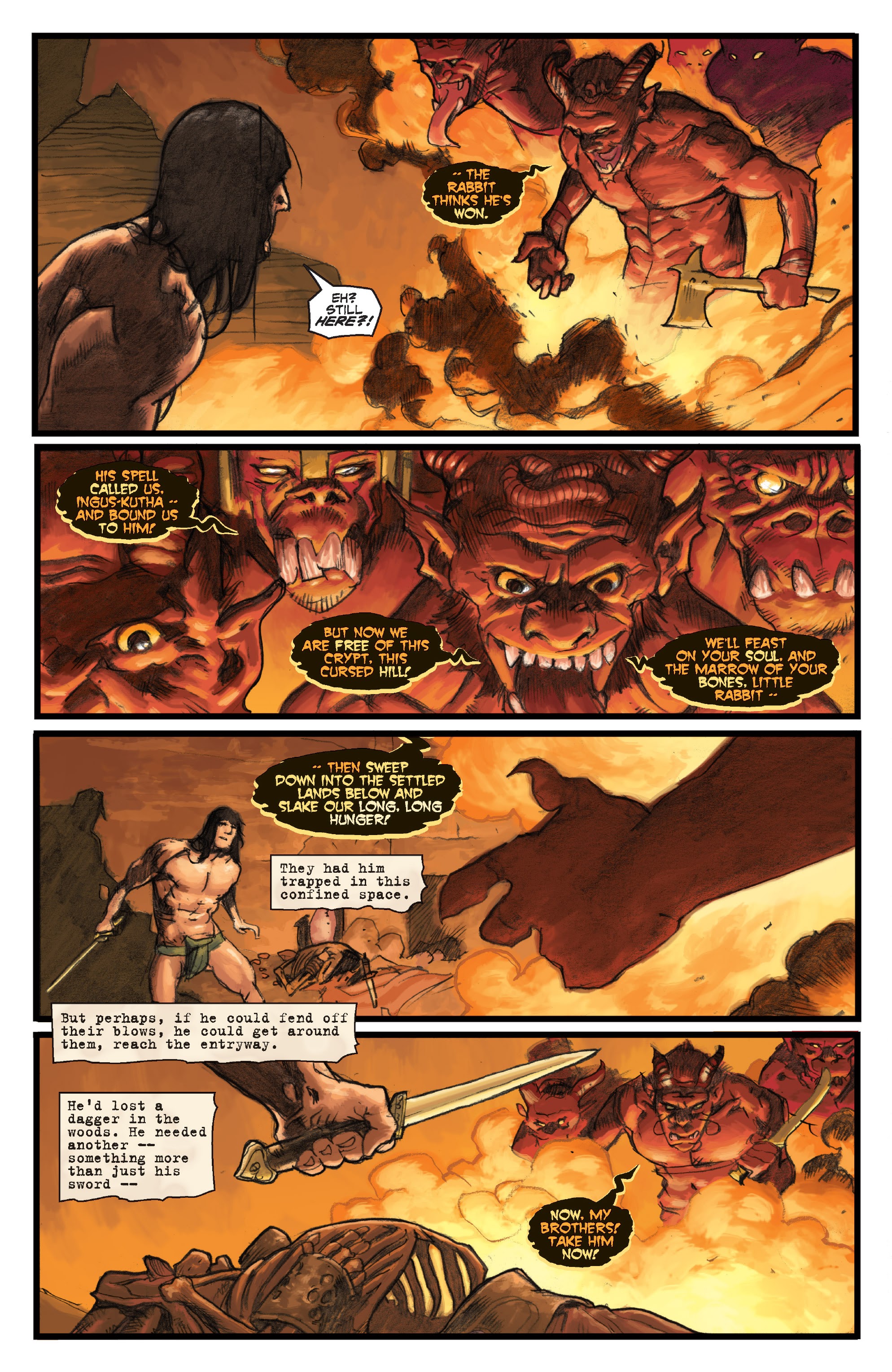 Read online Conan Chronicles Epic Collection comic -  Issue # TPB Out of the Darksome Hills (Part 4) - 82