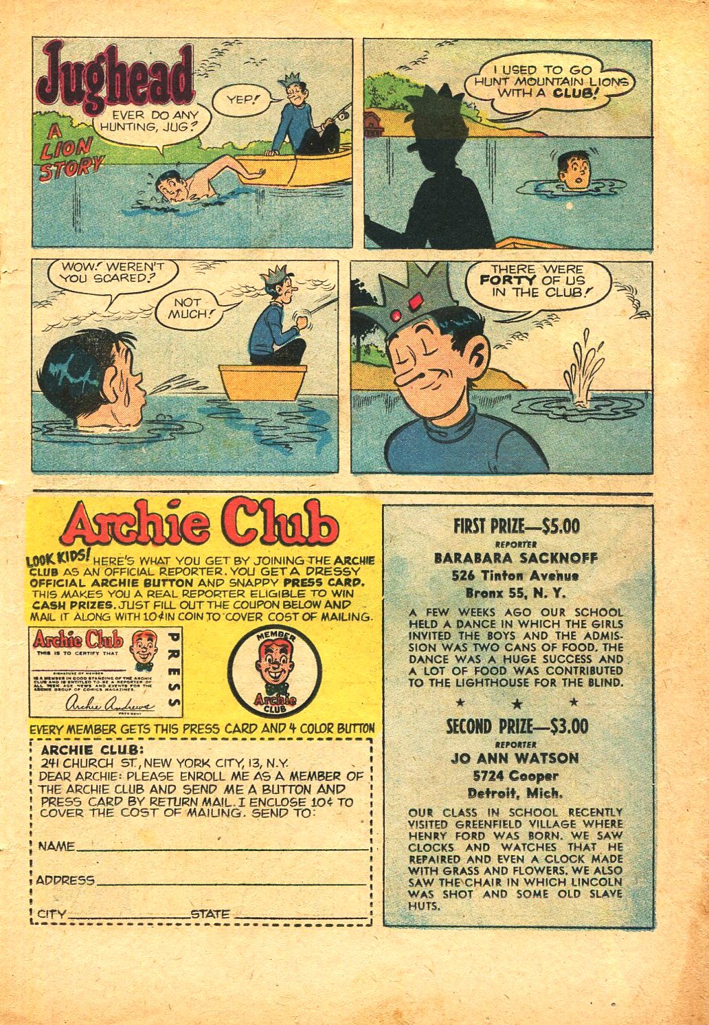 Read online Laugh (Comics) comic -  Issue #77 - 19