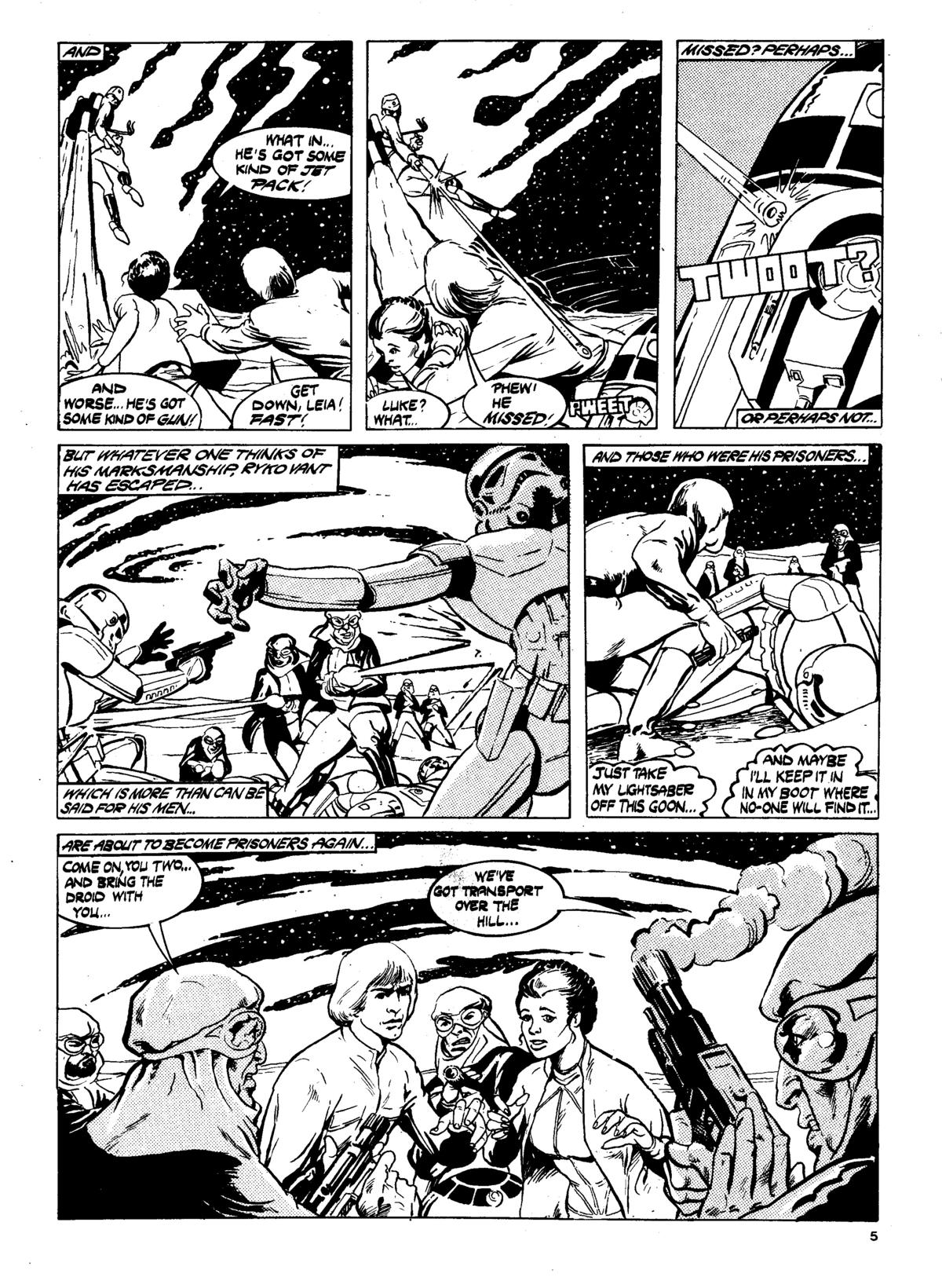 Read online Star Wars Weekly comic -  Issue #153 - 5