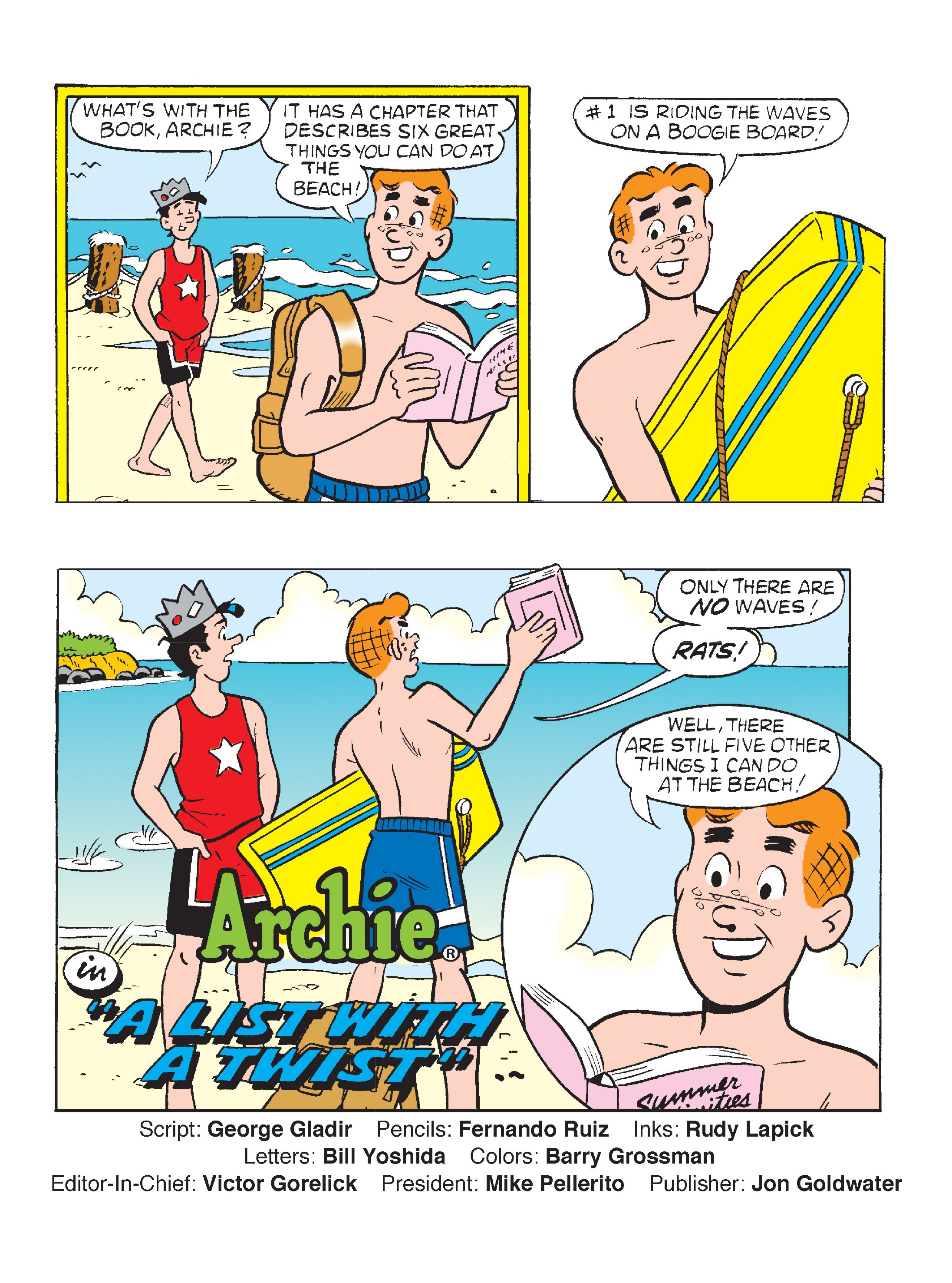 Read online Archie's Double Digest Magazine comic -  Issue #253 - 2