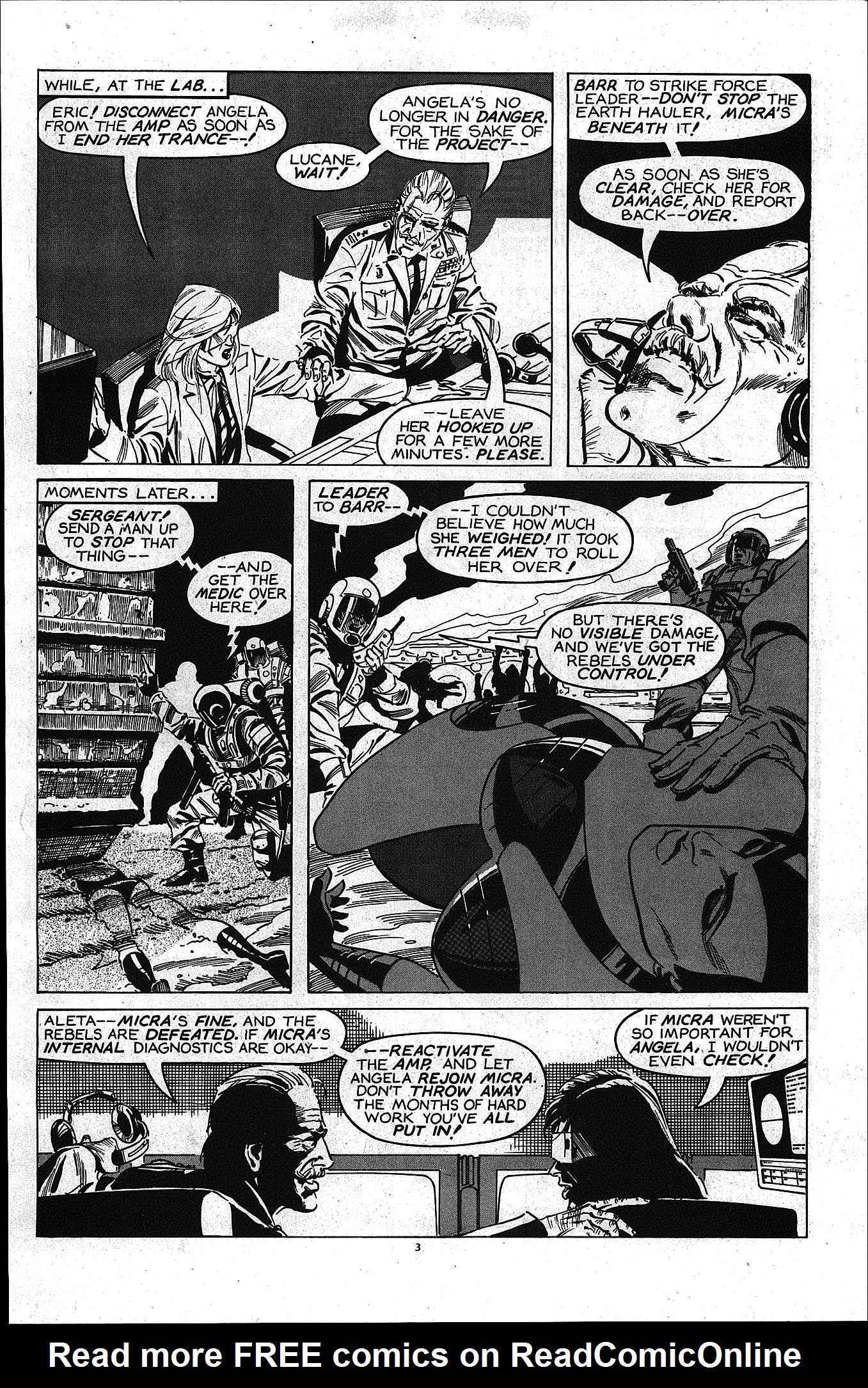 Read online MICRA: Mind Controlled Remote Automaton comic -  Issue #4 - 5