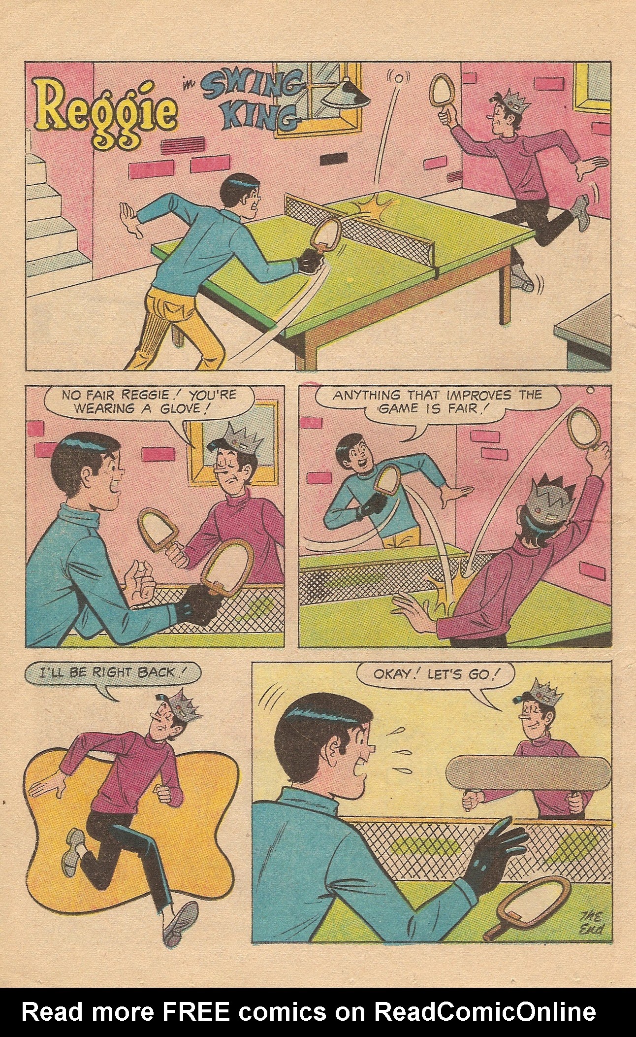 Read online Reggie's Wise Guy Jokes comic -  Issue #5 - 8