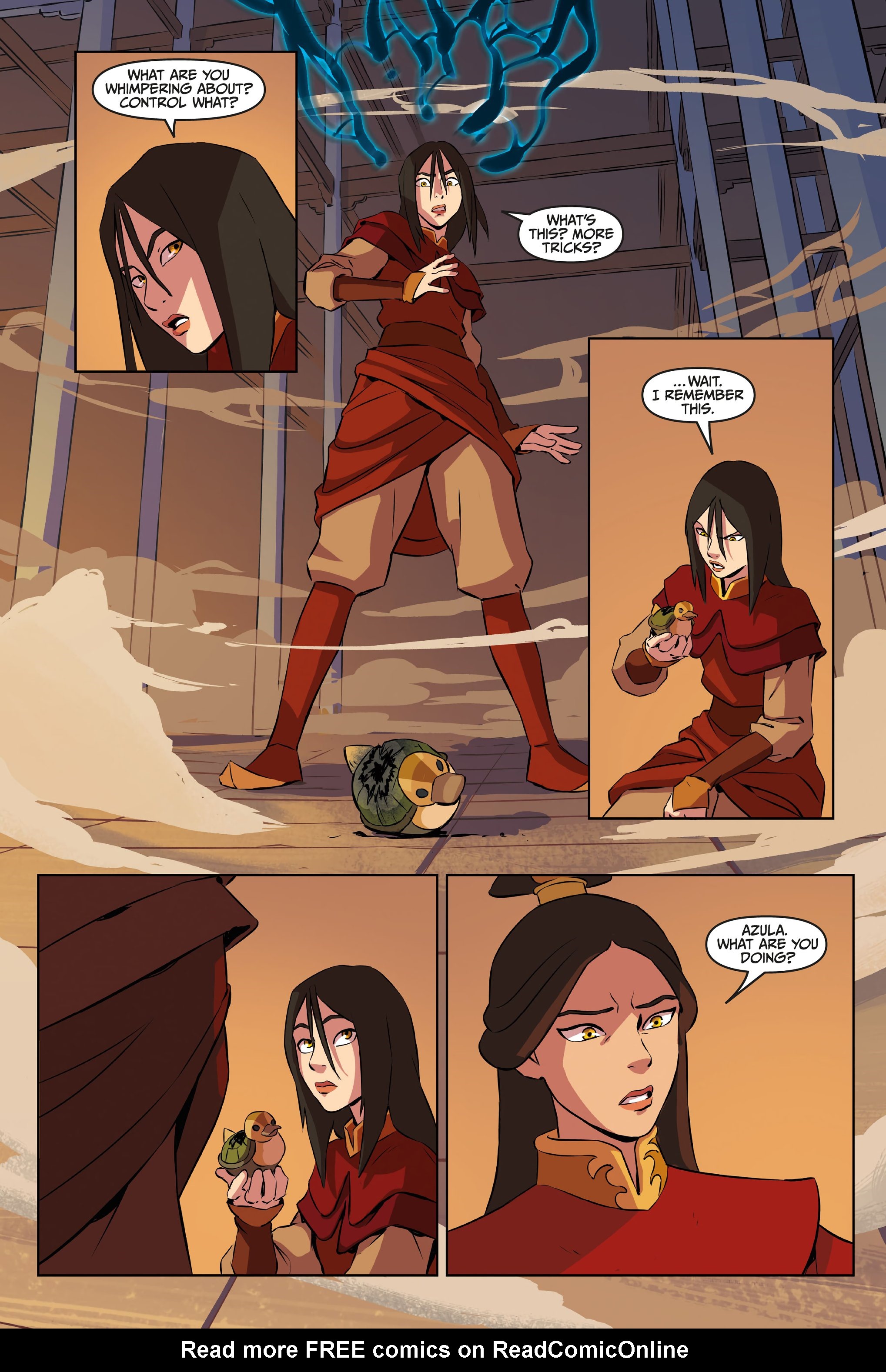 Read online Avatar: The Last Airbender - Azula in the Spirit Temple comic -  Issue # TPB - 40