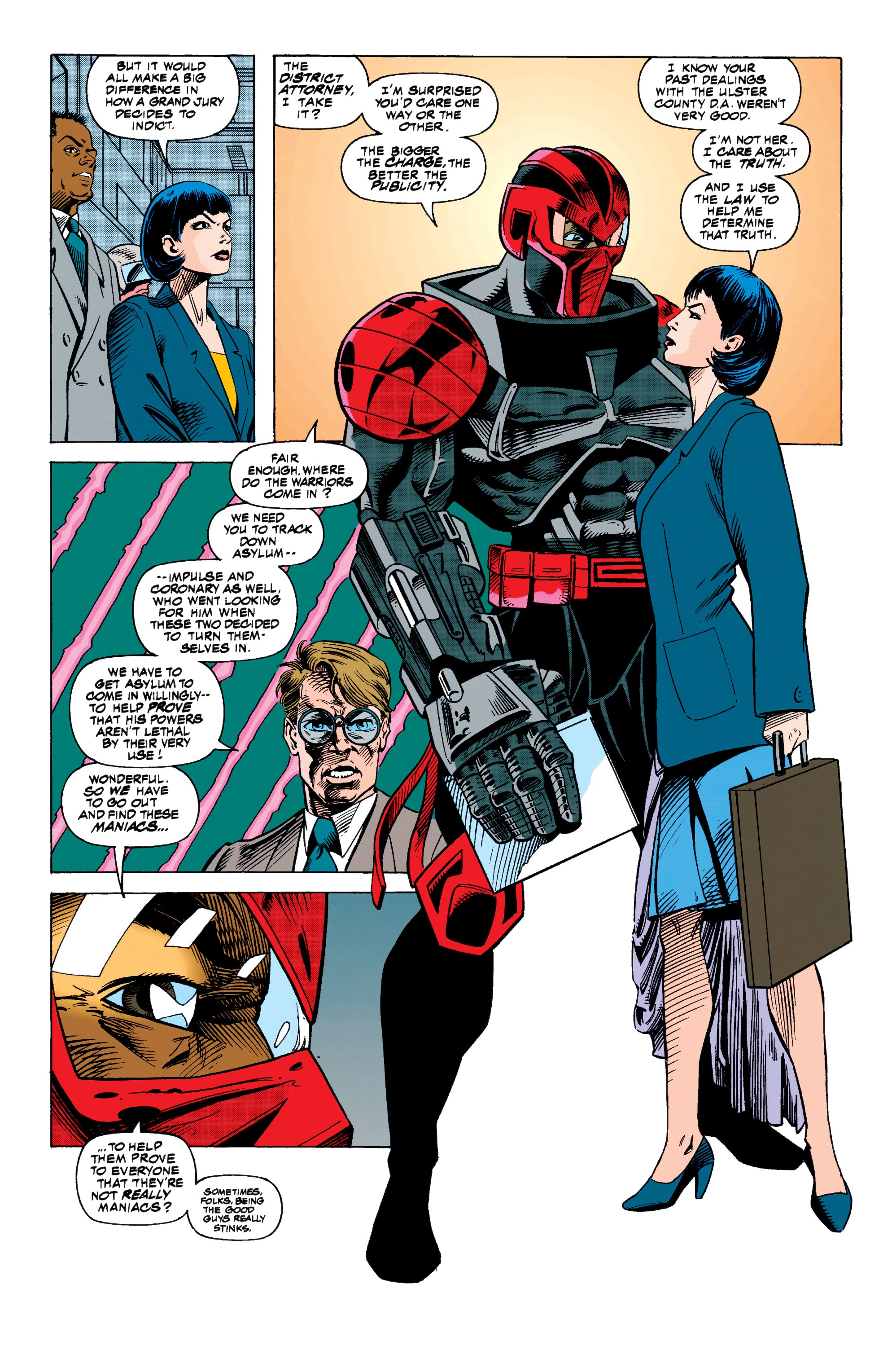Read online The New Warriors comic -  Issue #52 - 11