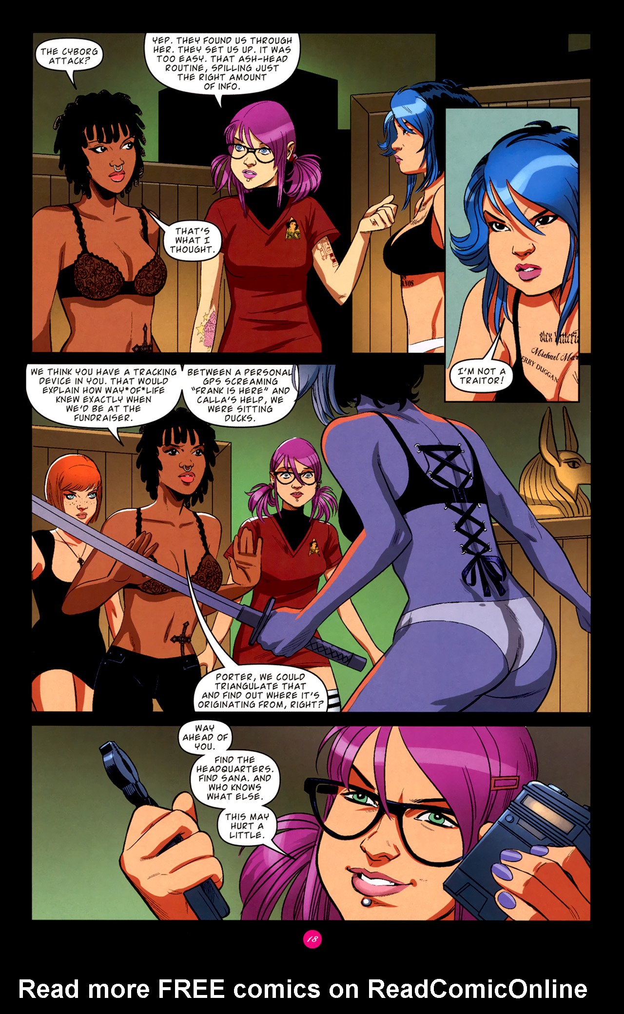 Read online Suicide Girls comic -  Issue #3 - 20