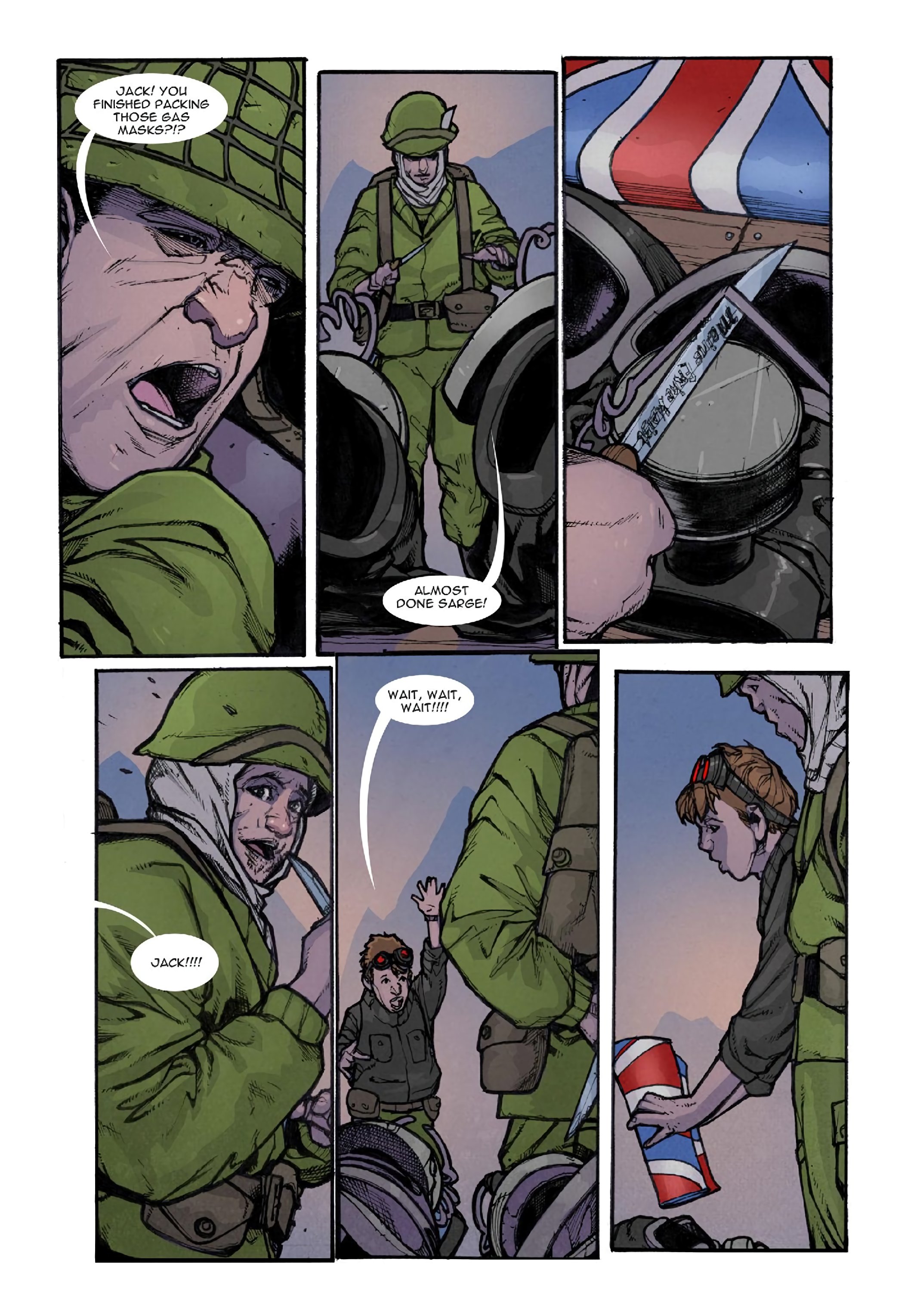 Read online Time Grunts comic -  Issue # _TPB 2 - 33