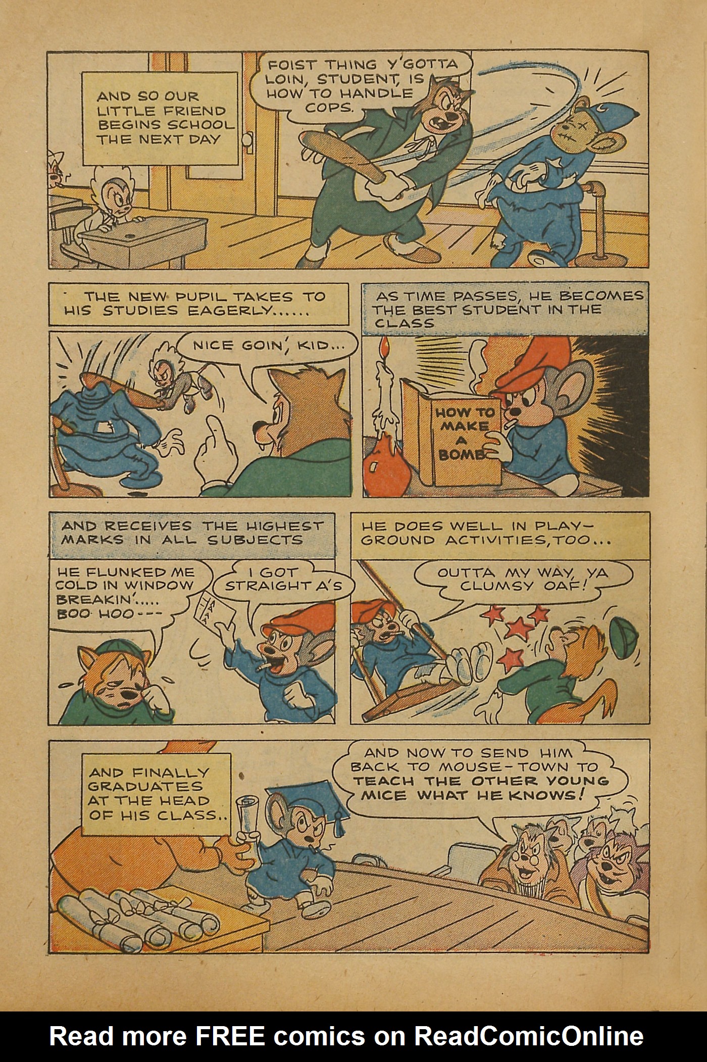 Read online Paul Terry's Mighty Mouse Comics comic -  Issue #40 - 6
