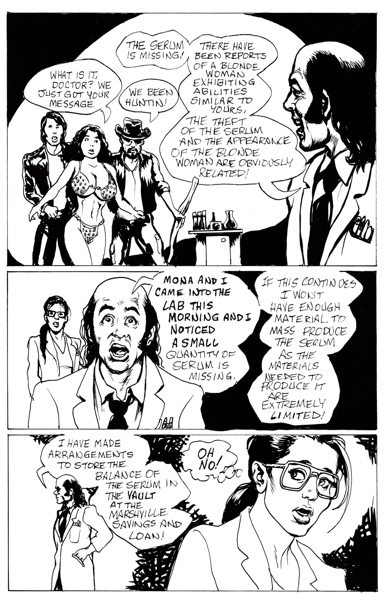 Read online Cavewoman: Natural Selection comic -  Issue #1 - 19