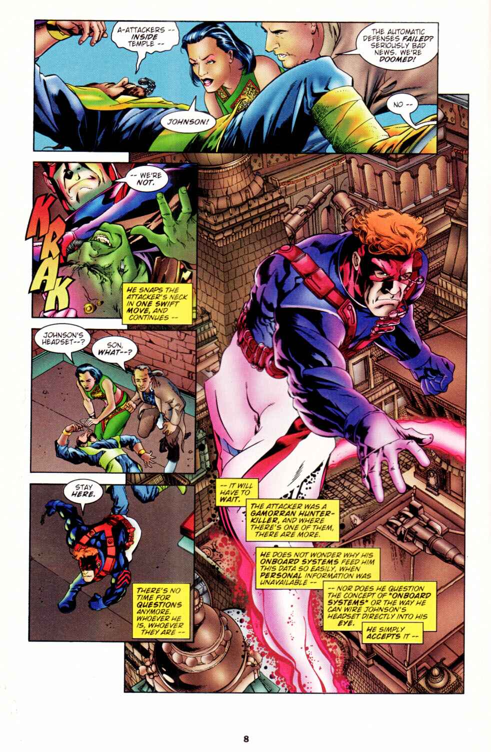 Read online Spartan: Warrior Spirit comic -  Issue #1 - 9
