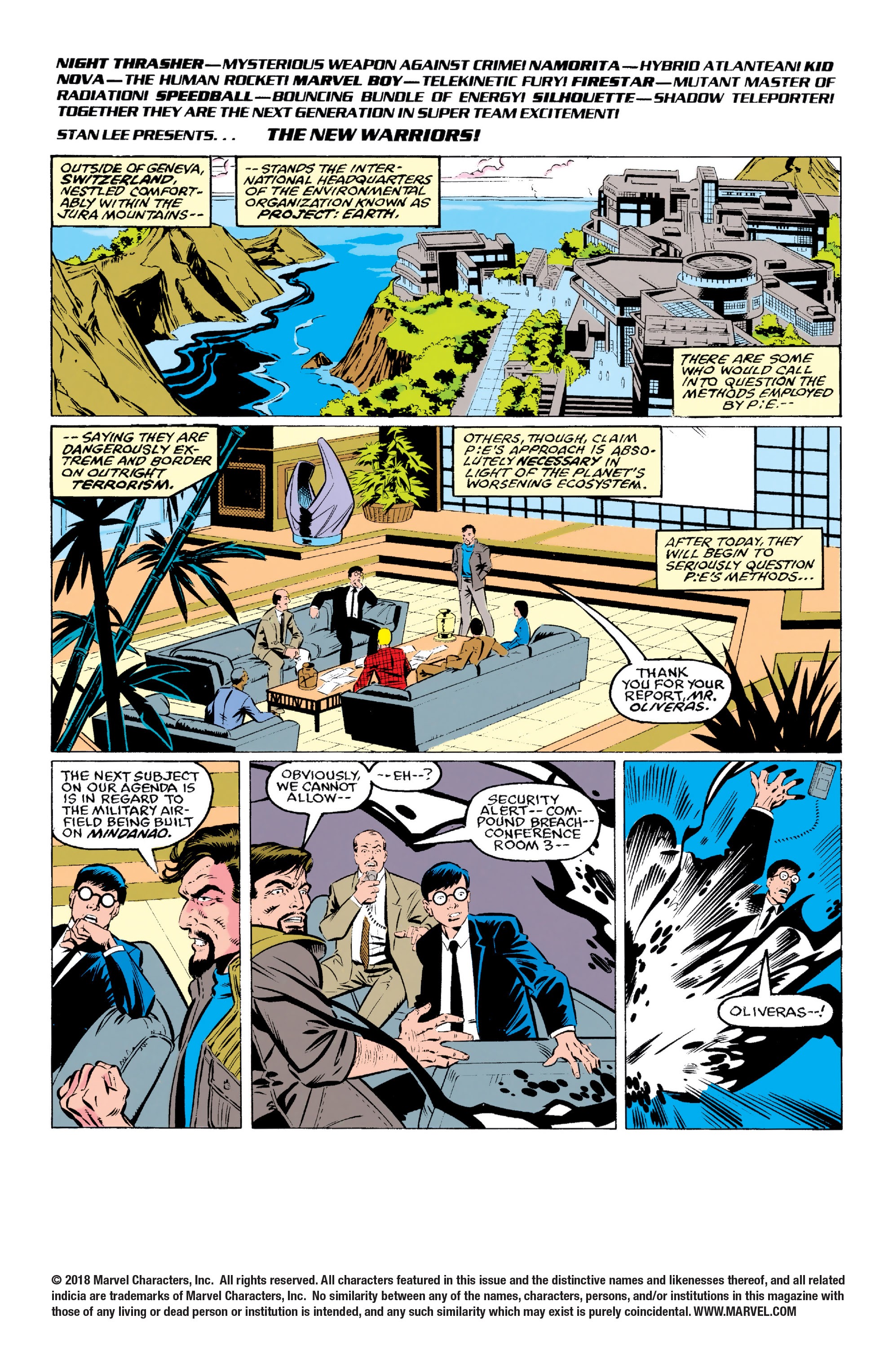 Read online The New Warriors comic -  Issue #21 - 2